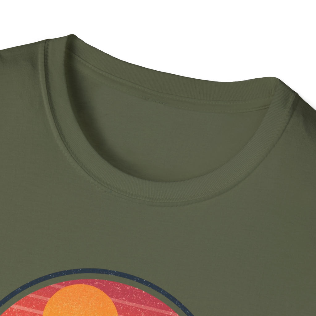 München Sunset T-Shirt — Retro Vintage Munich Skyline Tee