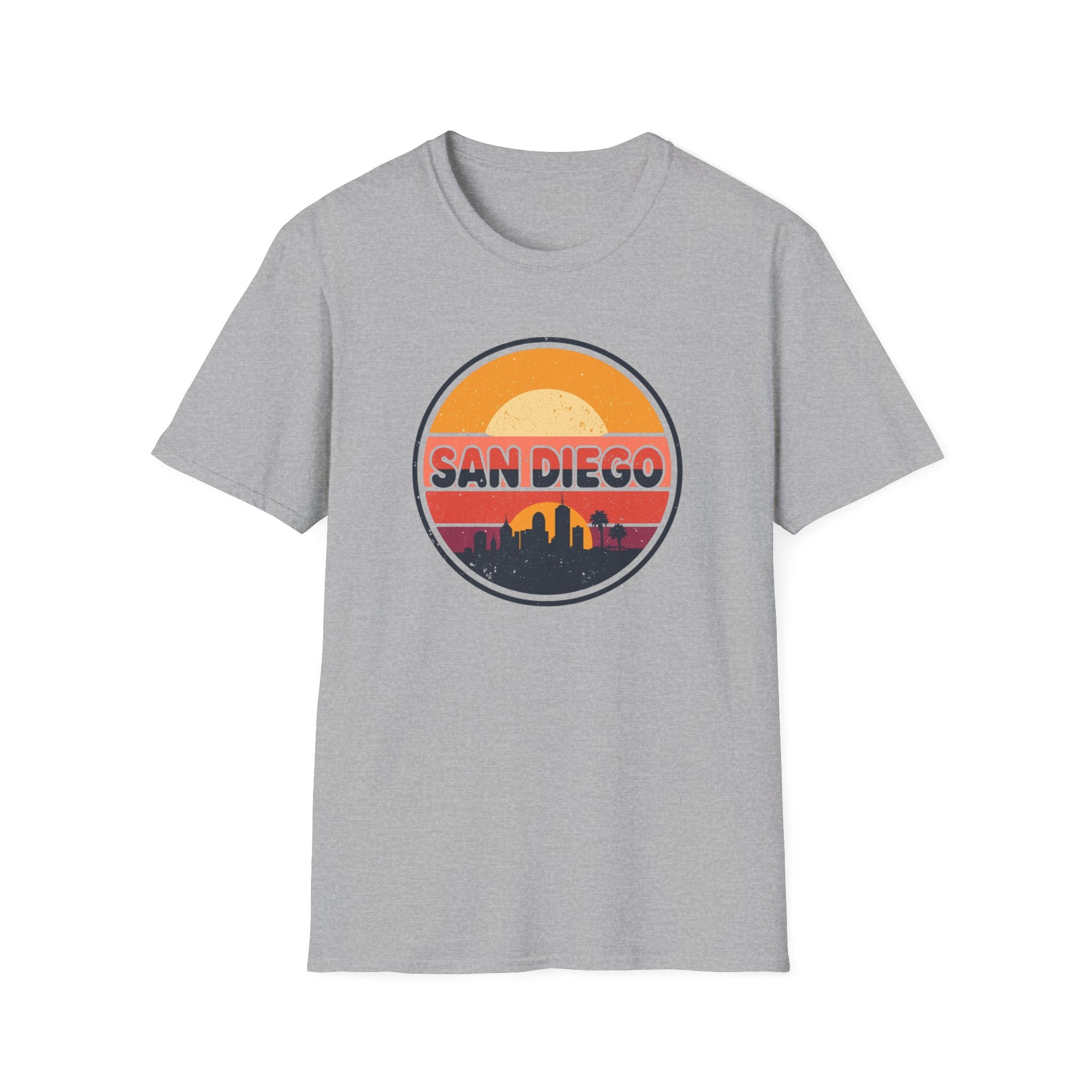 San Diego Sunset Graphic T-Shirt