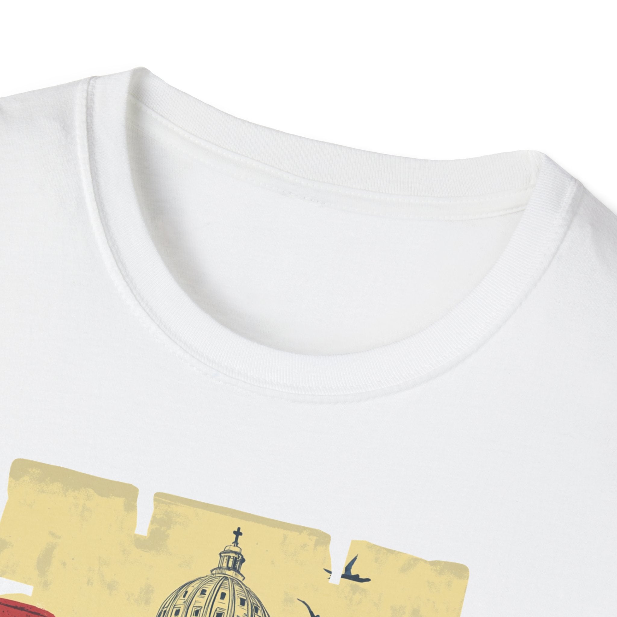 Rome Vintage Skyline T-Shirt | Italian Capitol Landmark Tee