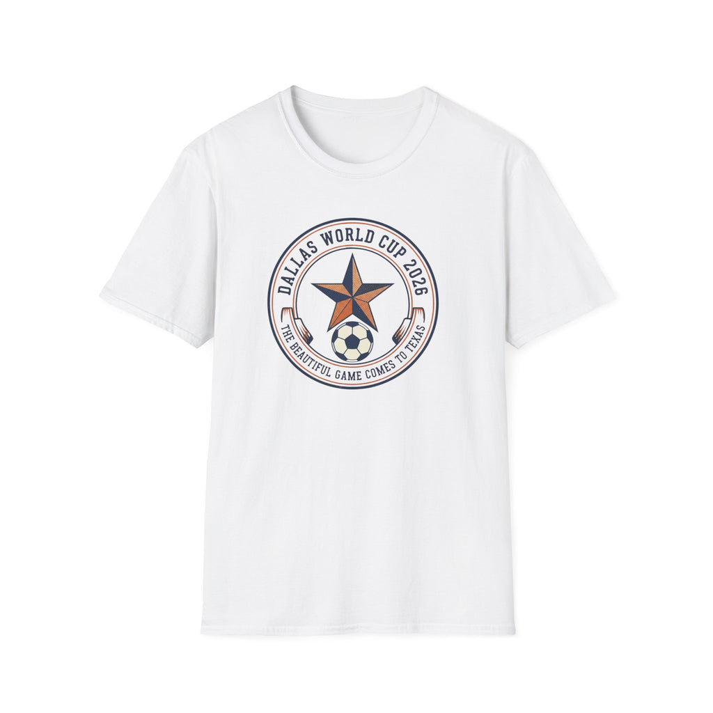 Dallas World Cup 2026 Soccer Badge T-Shirt