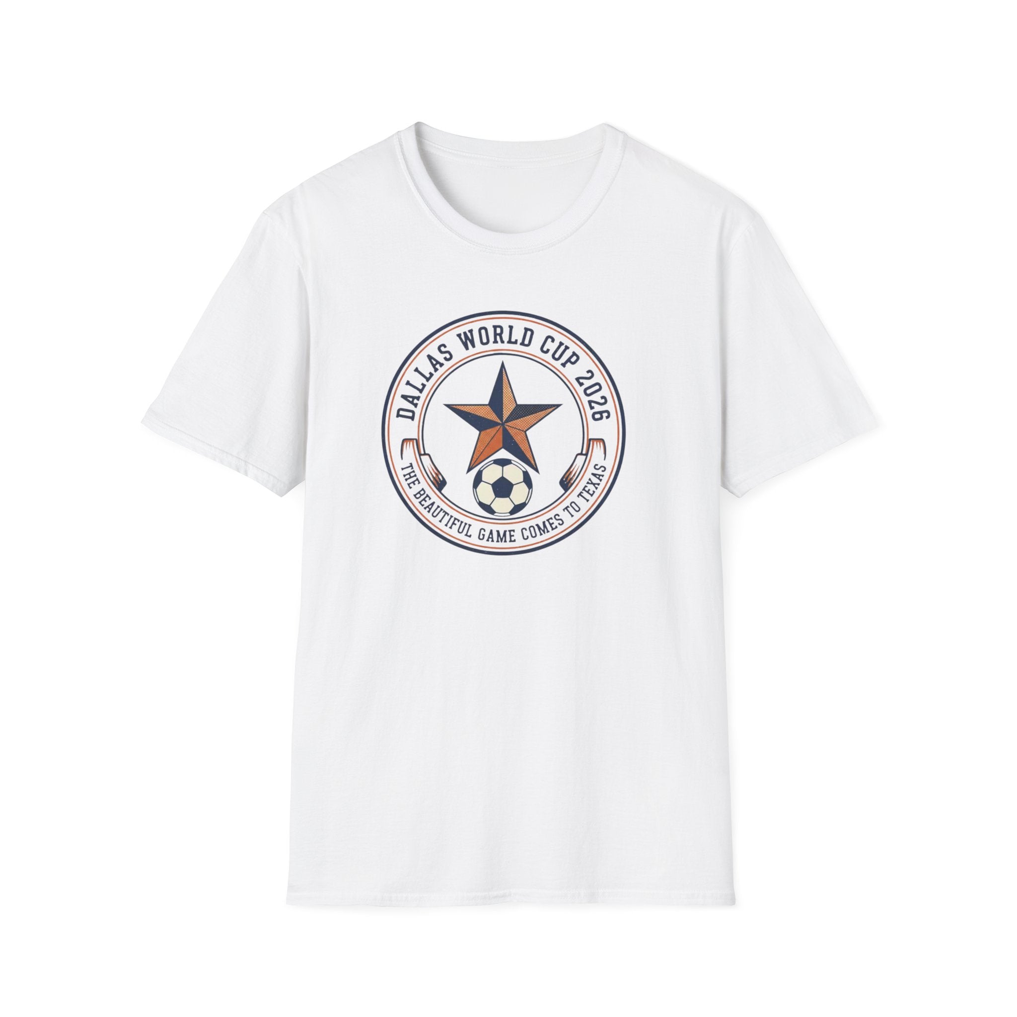 Dallas World Cup 2026 Soccer Badge T-Shirt