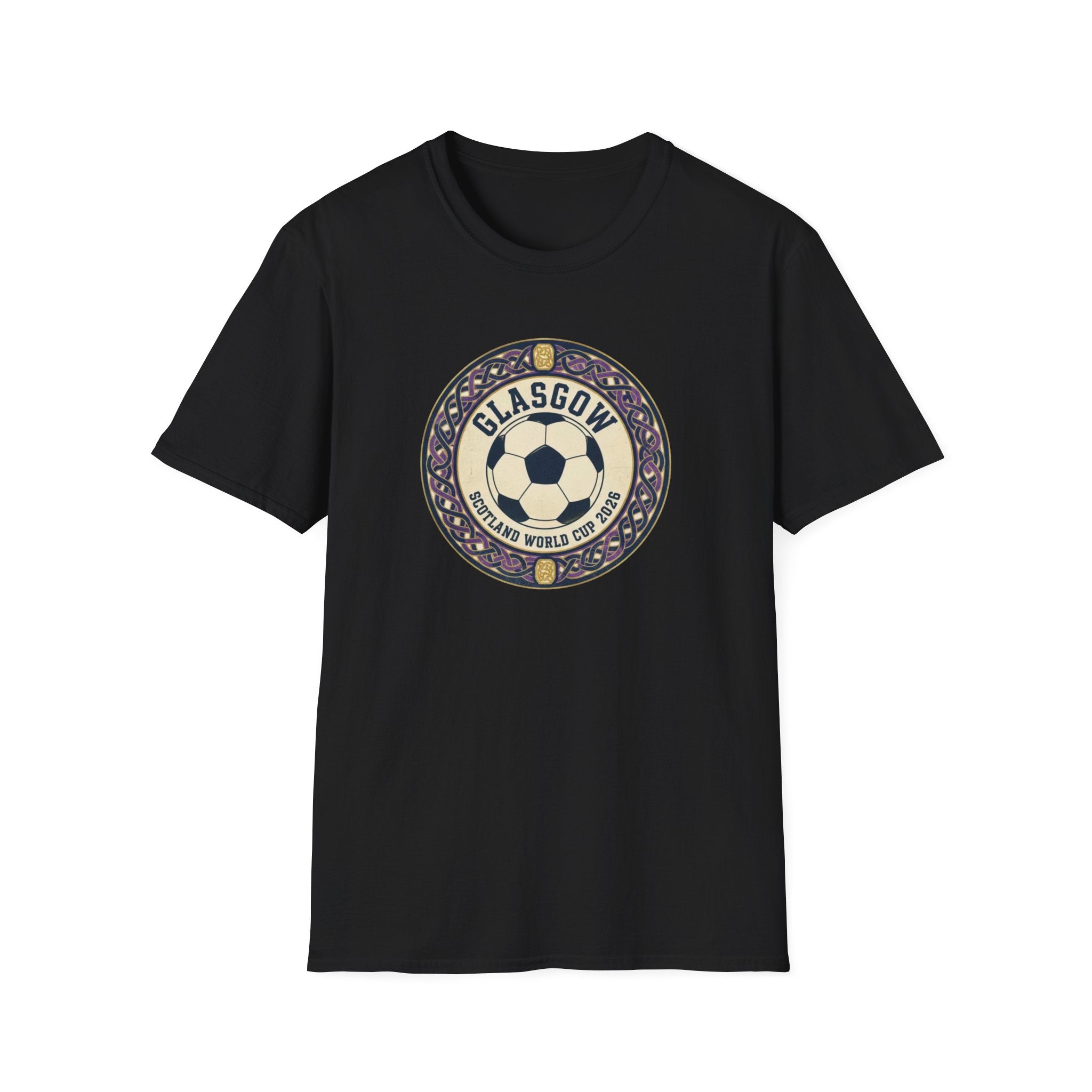 Glasgow Vintage Soccer Badge T-Shirt