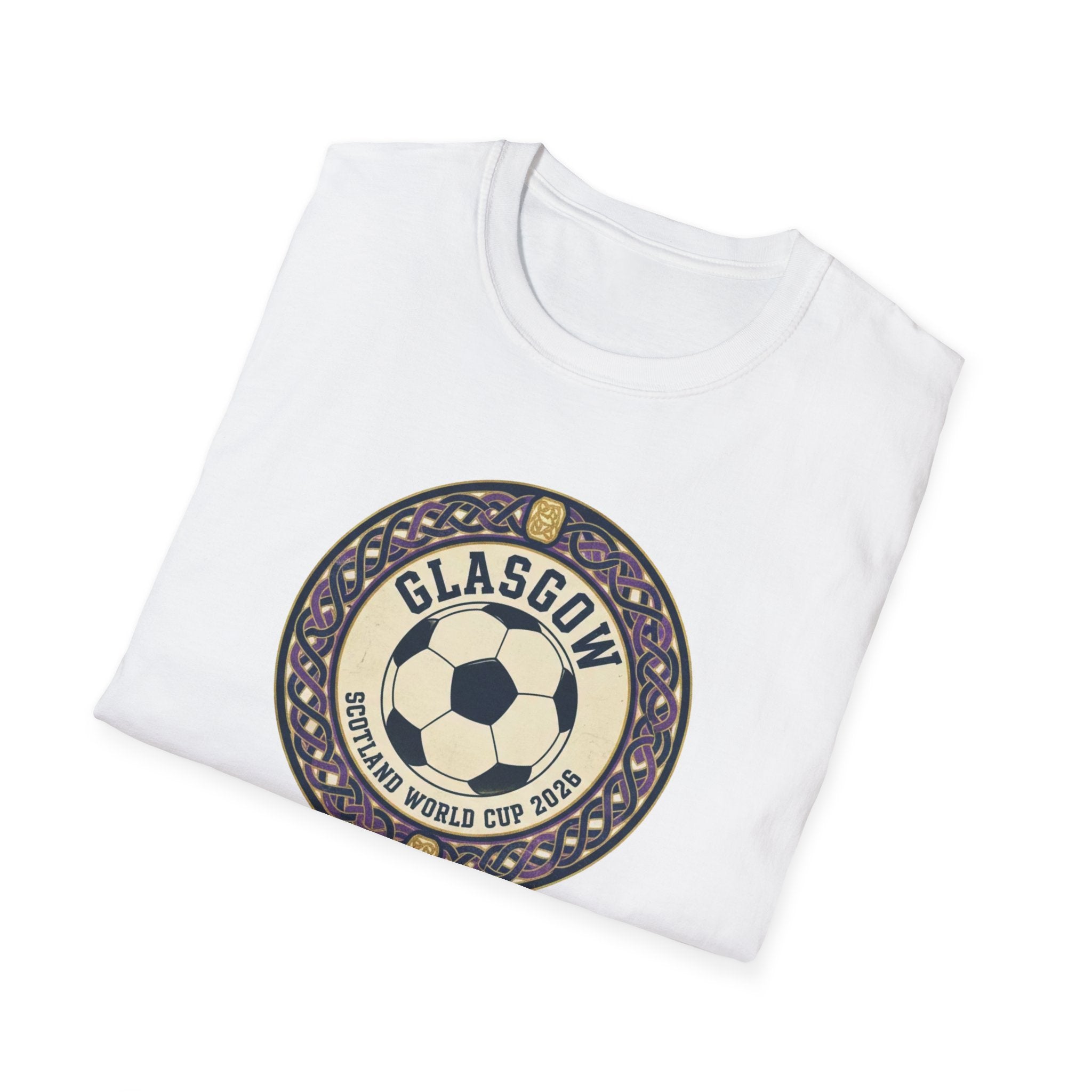 Glasgow Vintage Soccer Badge T-Shirt