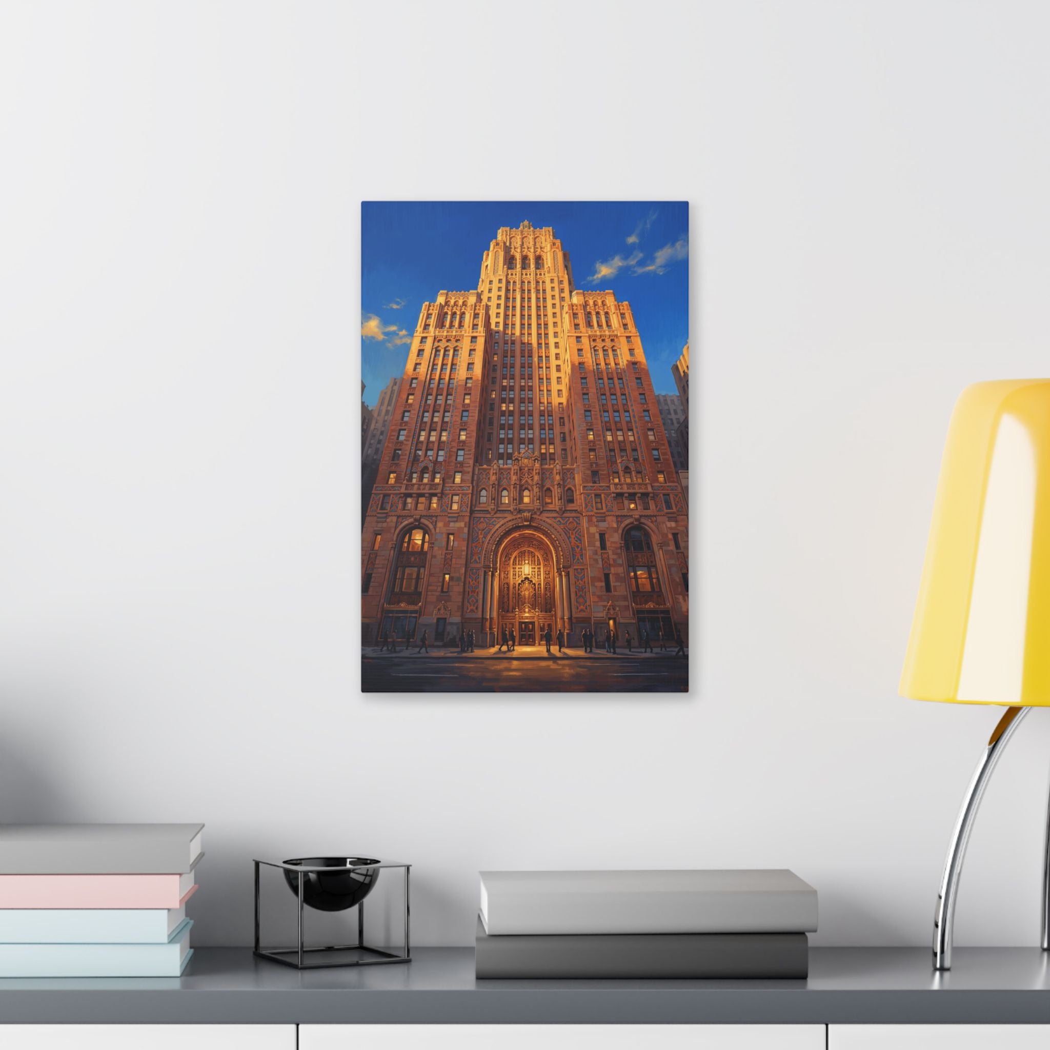 Detroit Guardian Building — Stretched Canvas Wall Art