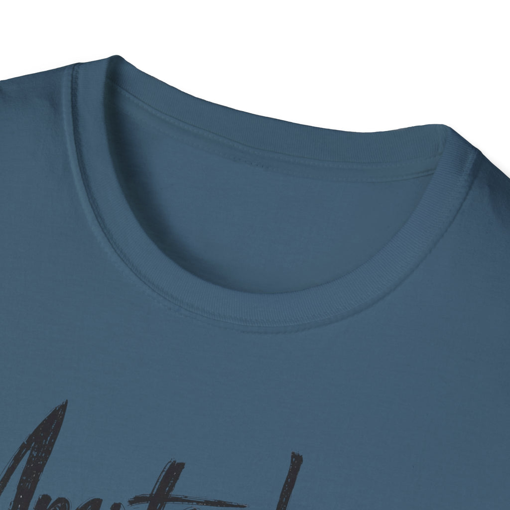 Amsterdam Art Museum T-Shirt — "Amsterdam" Script Graphic with "art museum — it’s a real draw"