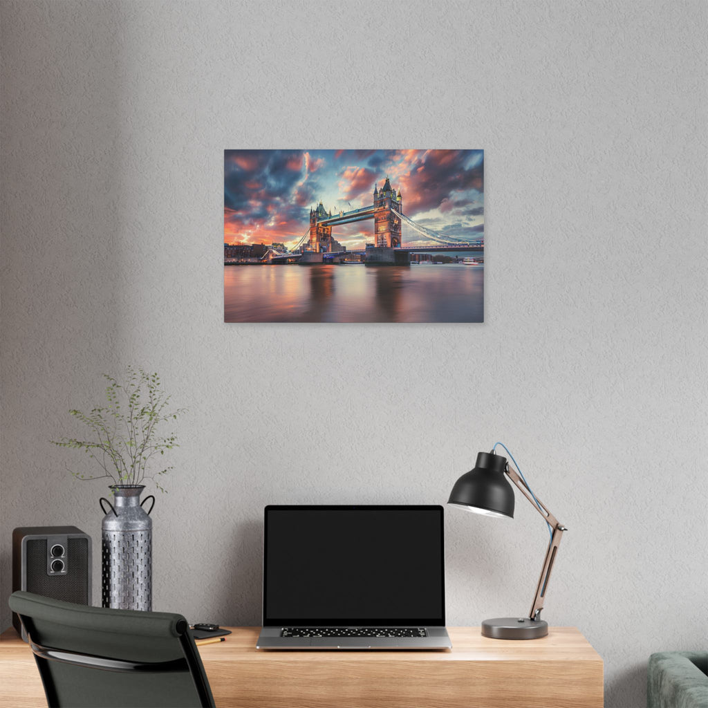 Tower Bridge Sunset Canvas