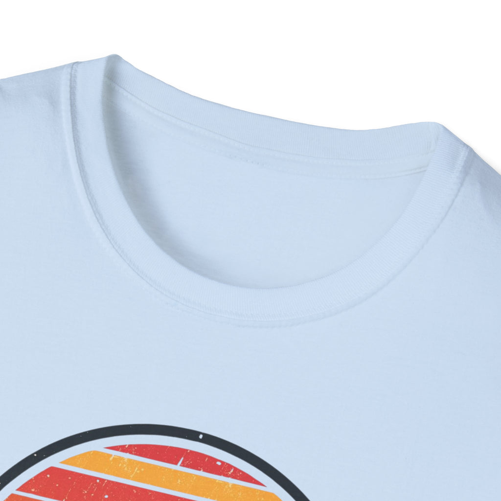 Detroit Skyline Retro Sunset T-Shirt