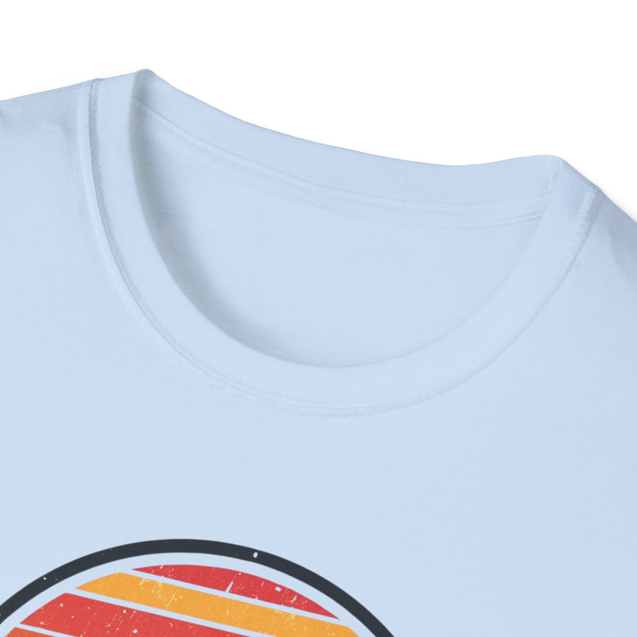 Detroit Skyline Retro Sunset T-Shirt