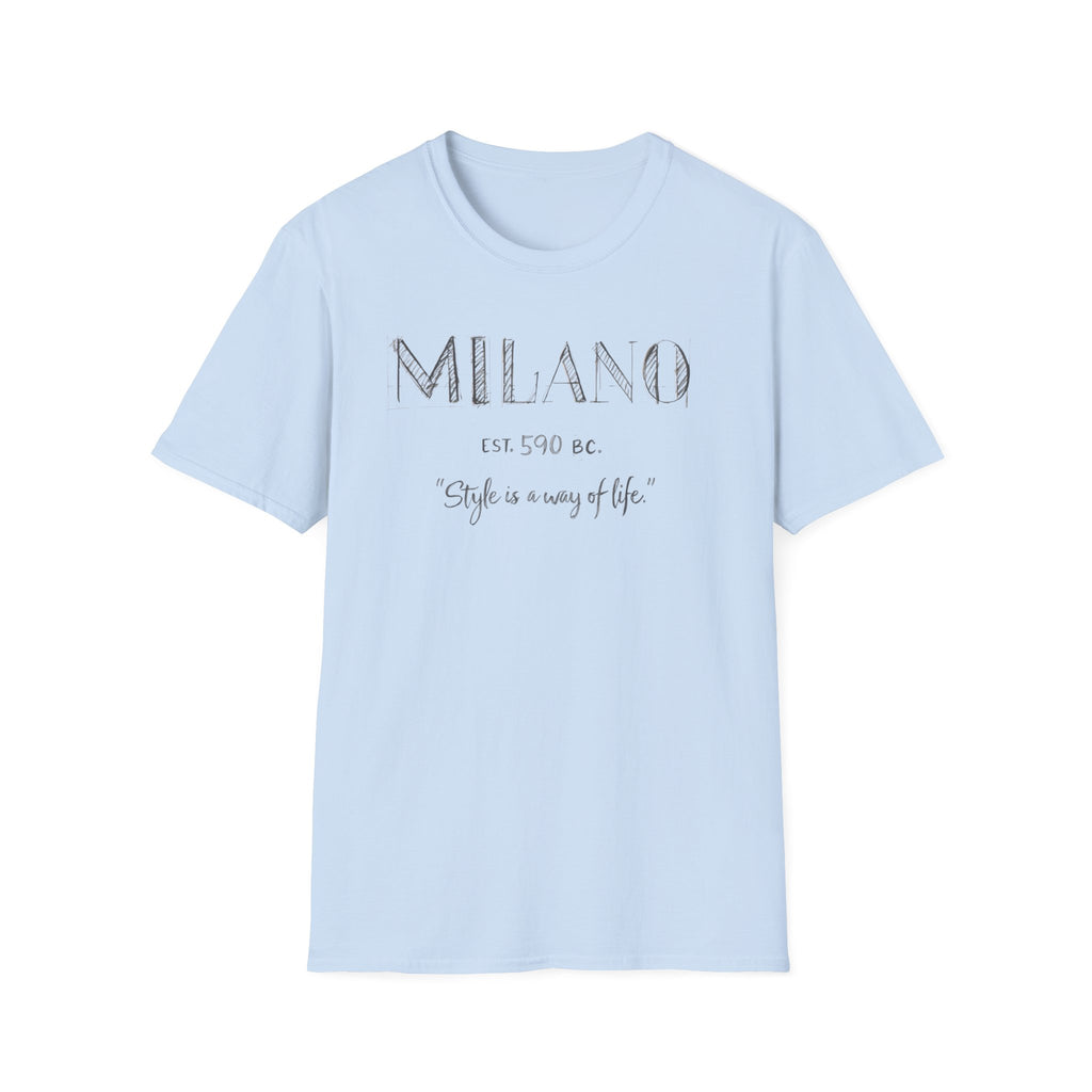 Milano “Style is a Way of Life” T‑Shirt