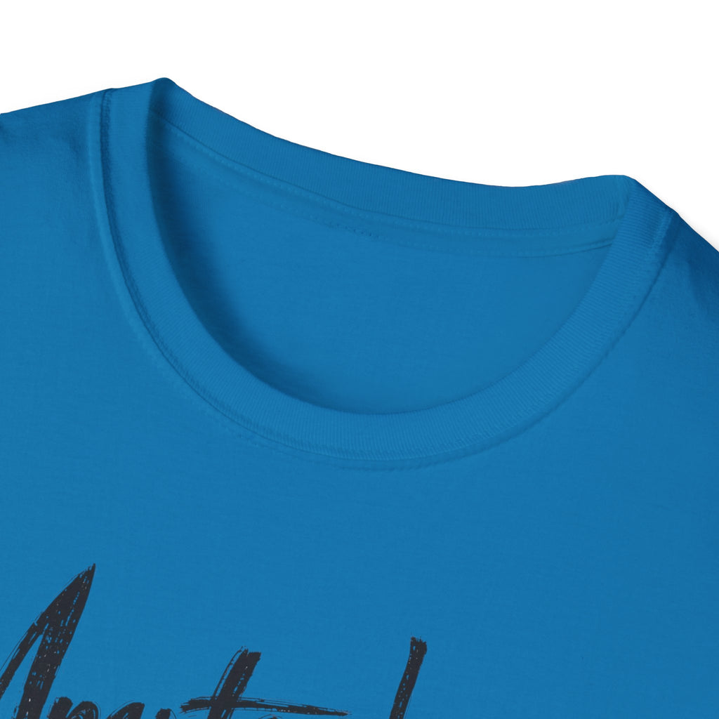 Amsterdam Art Museum T-Shirt — "Amsterdam" Script Graphic with "art museum — it’s a real draw"