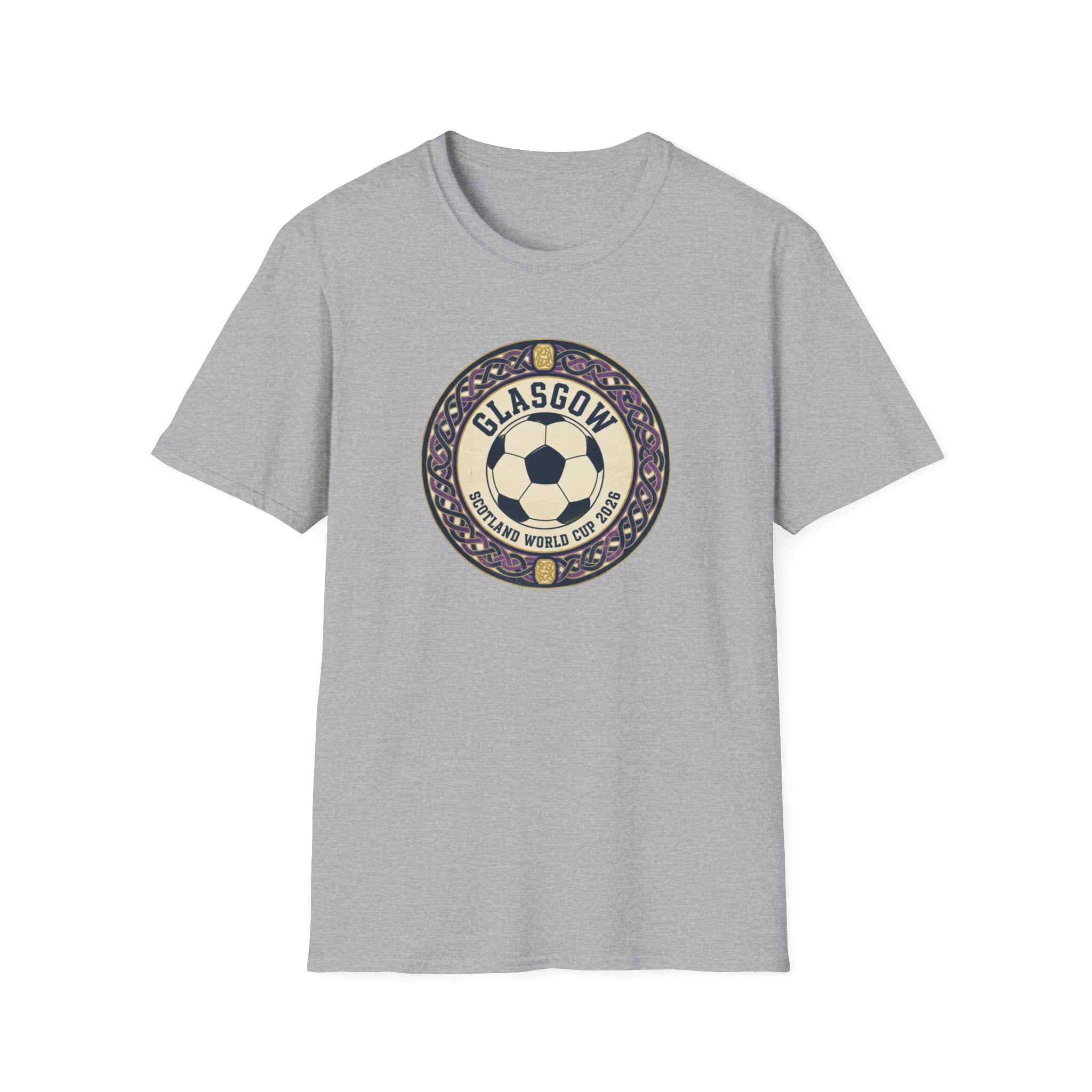 Glasgow Vintage Soccer Badge T-Shirt