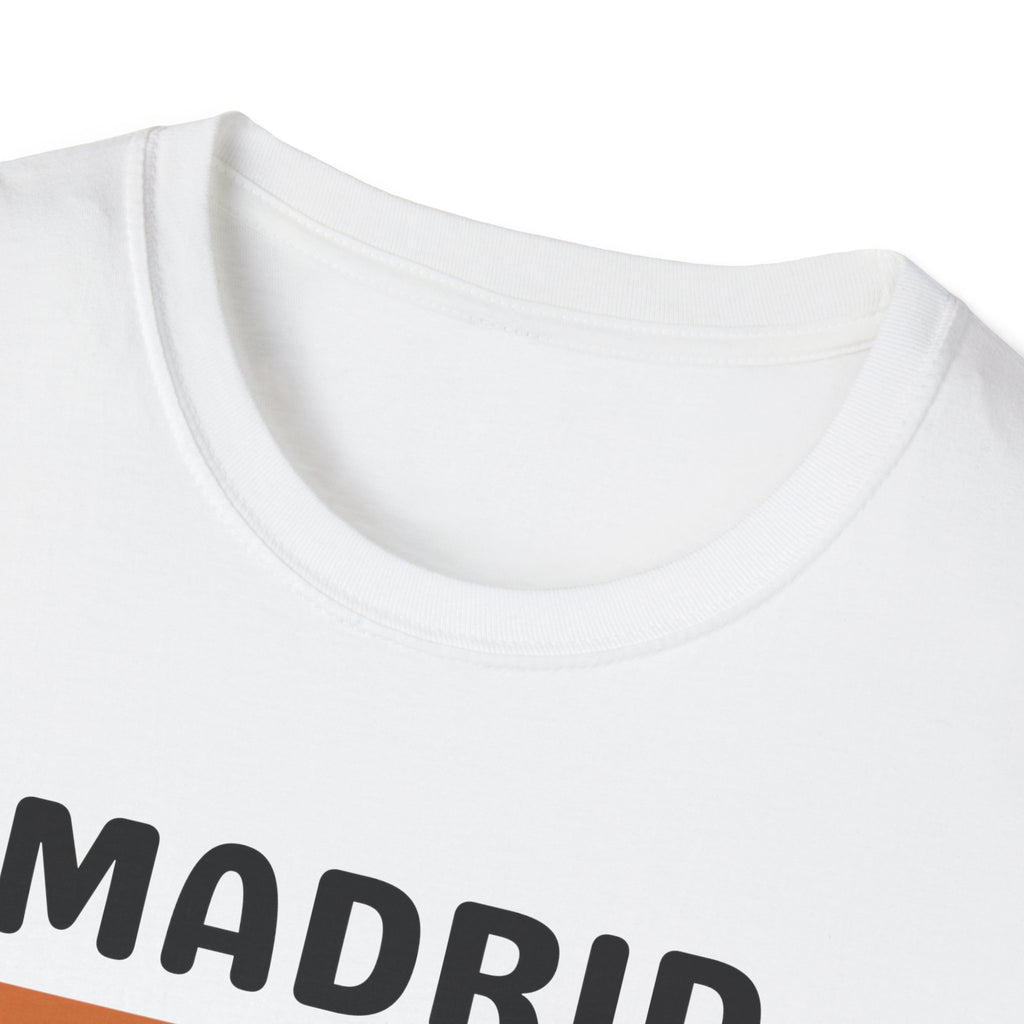 Madrid Retro Stripes T-Shirt | Vintage City Graphic