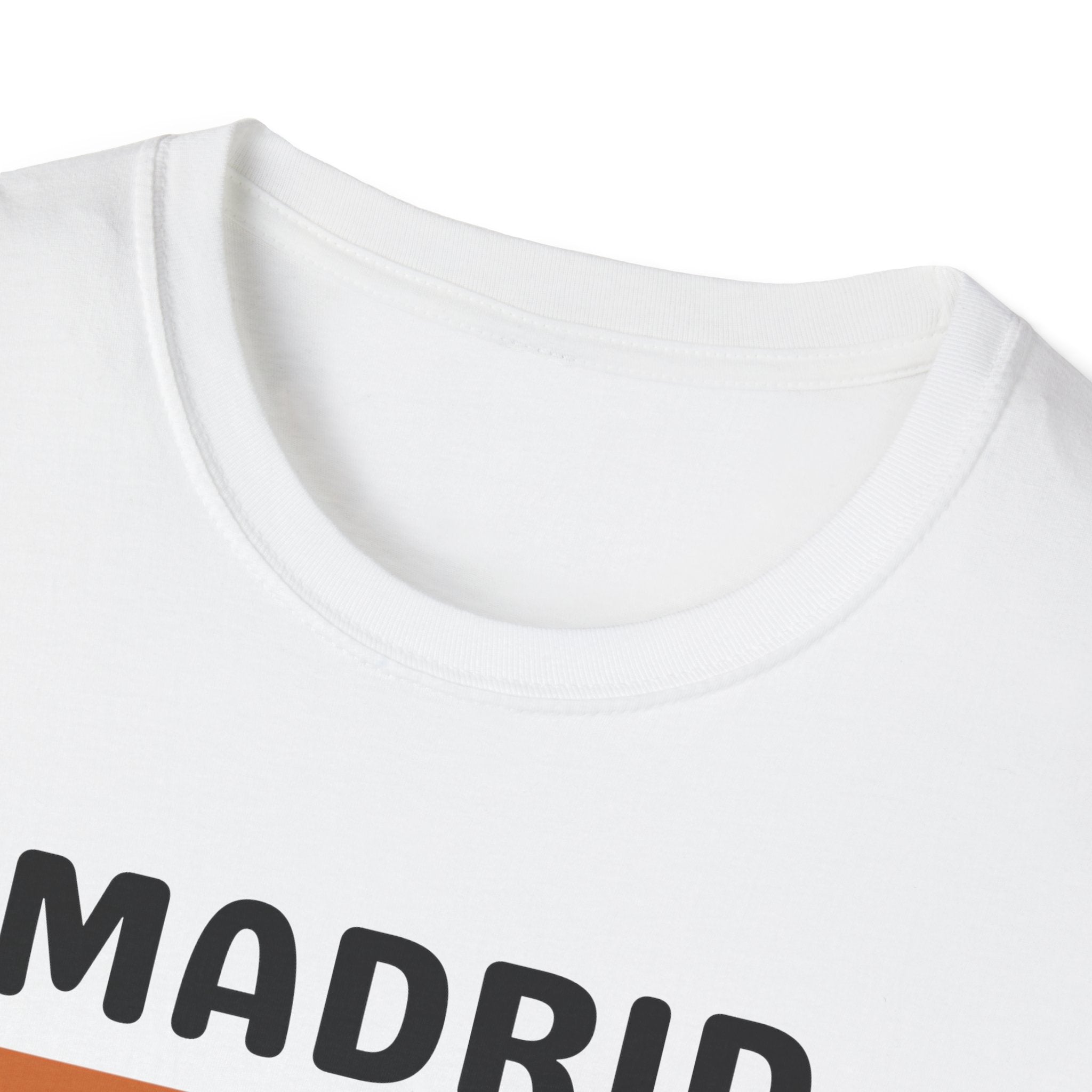 Madrid Retro Stripes T-Shirt | Vintage City Graphic