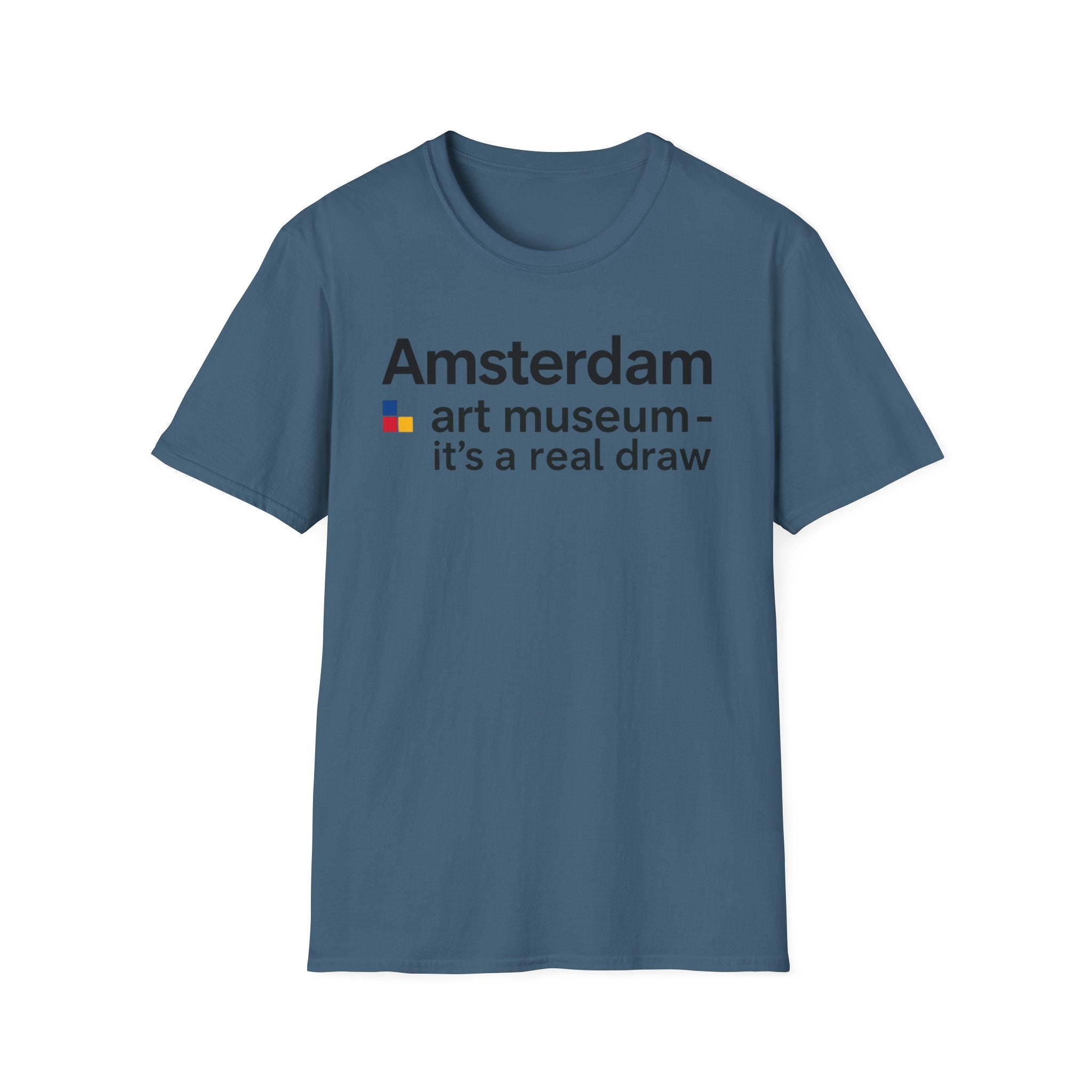 Amsterdam Art Museum T-Shirt — "it's a real draw" Graphic Tee