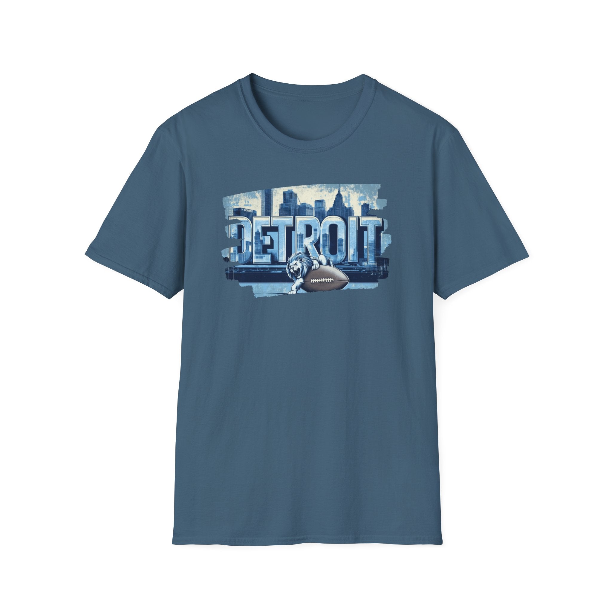 Detroit Skyline Graphic Tee | Detroit City Map, Urban Motor City