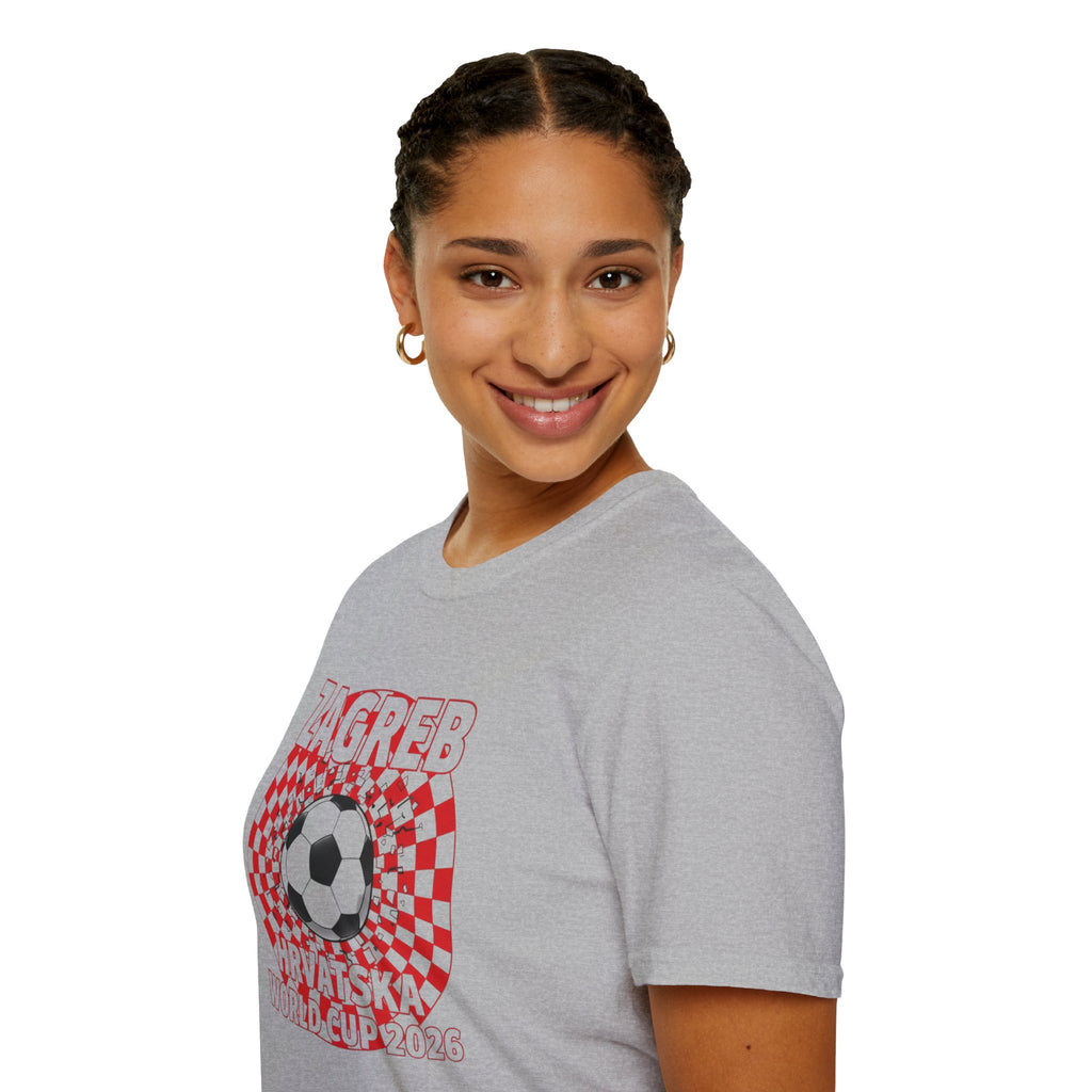 Zagreb Croatia World Cup 2026 Soccer T-Shirt