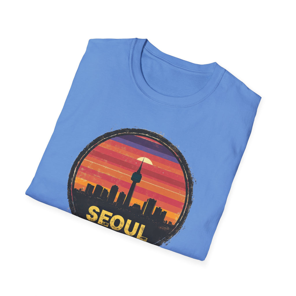 Seoul Sunset Skyline T-Shirt