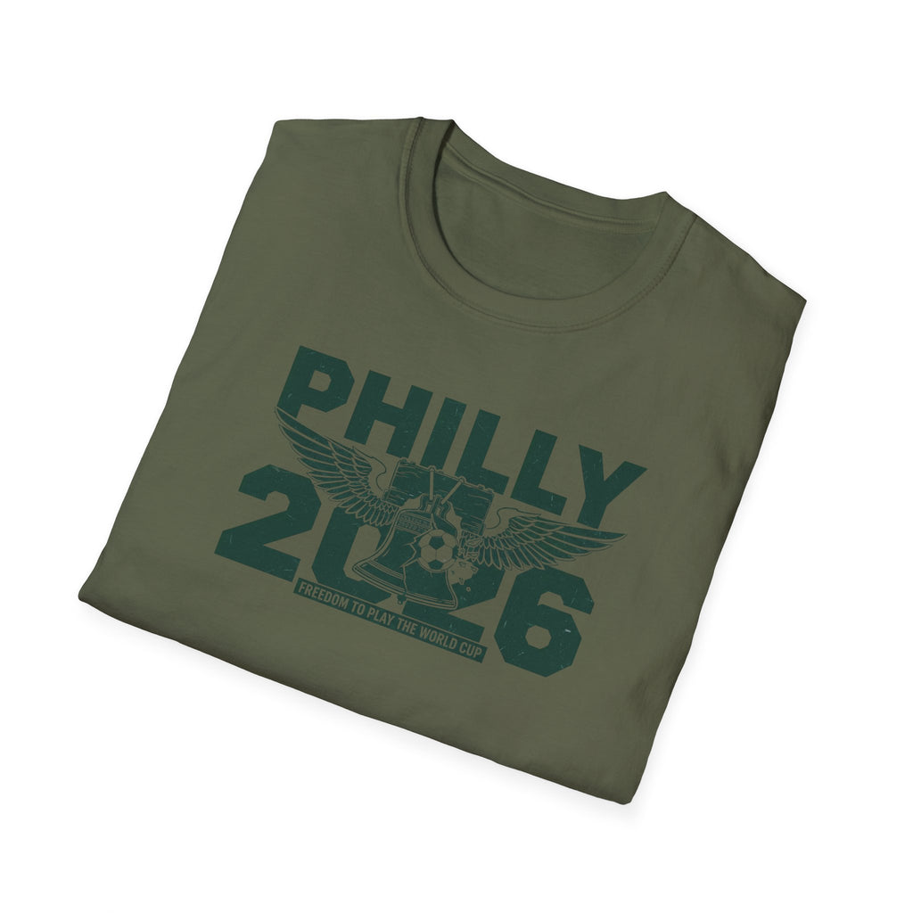 Philly 206 Eagles Vintage Football T-Shirt