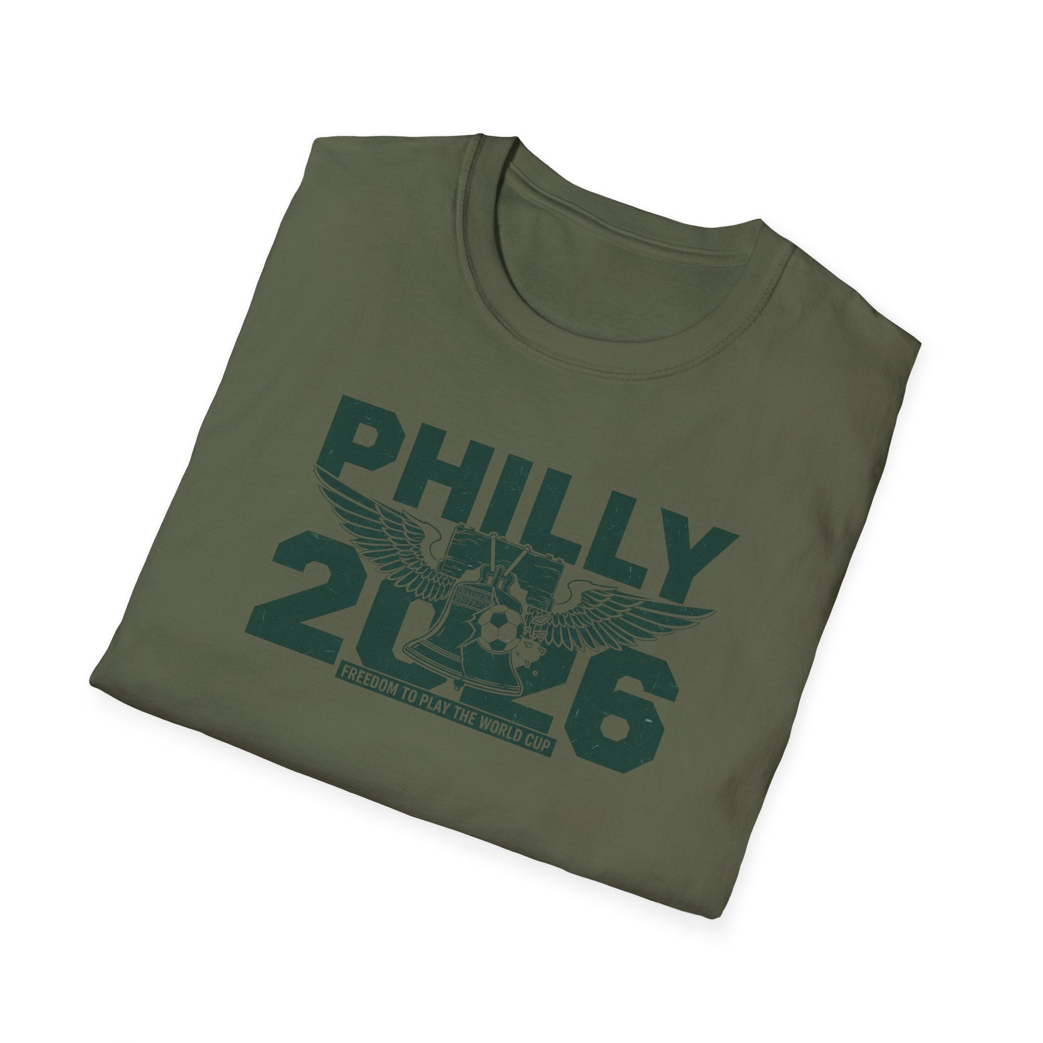 Philly 206 Eagles Vintage Football T-Shirt
