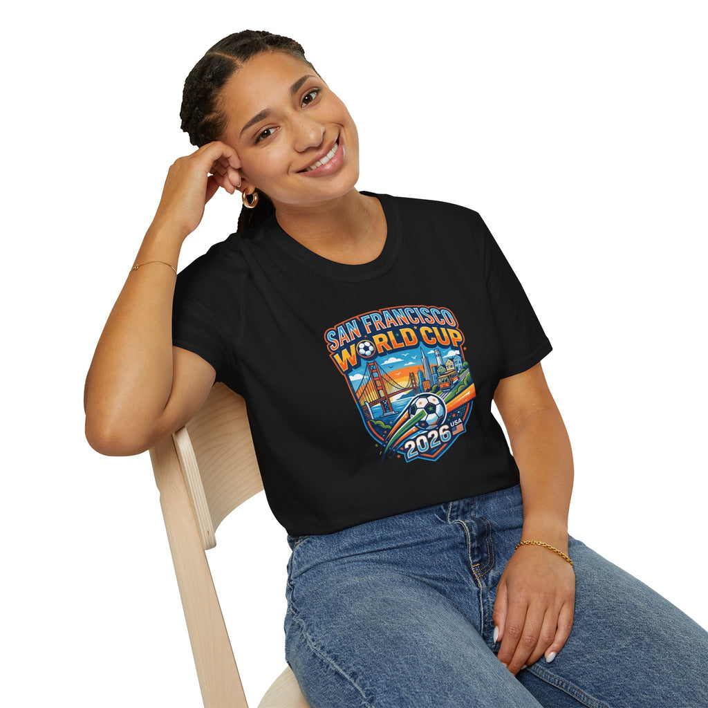 San Francisco World Cup 2026 T-Shirt — Vintage City Soccer Crest