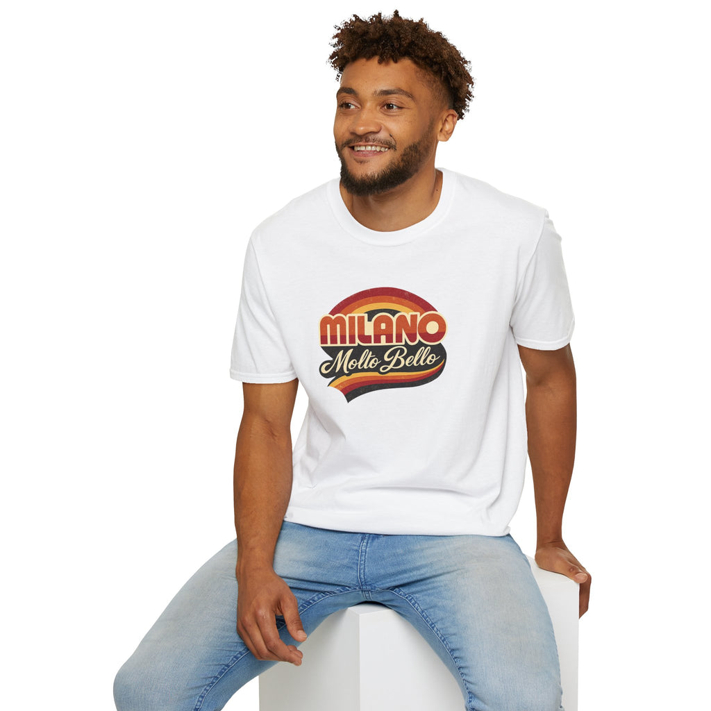 Milano Molto Bello Retro T-Shirt — Vintage Italian Graphic Tee