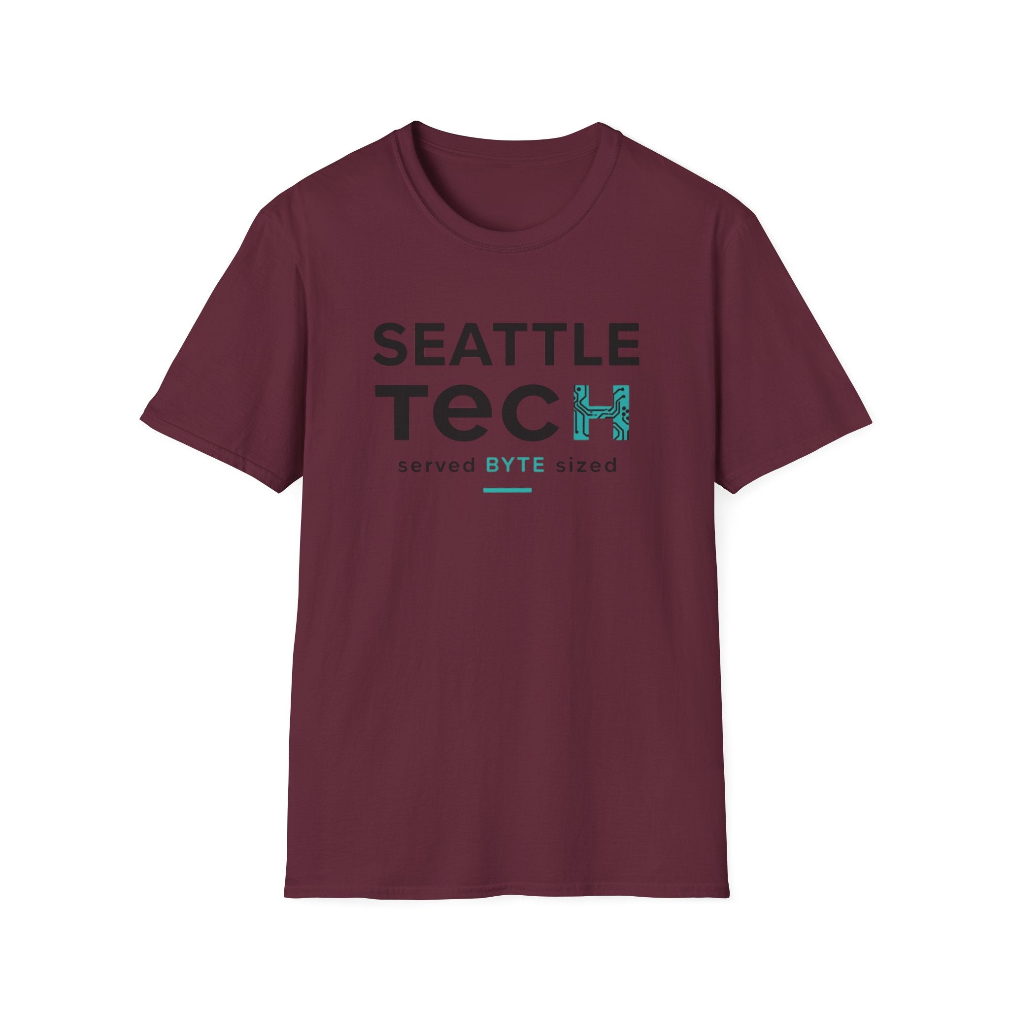 Seattle Tech T-Shirt — 'served BYTE sized' Techie Tee