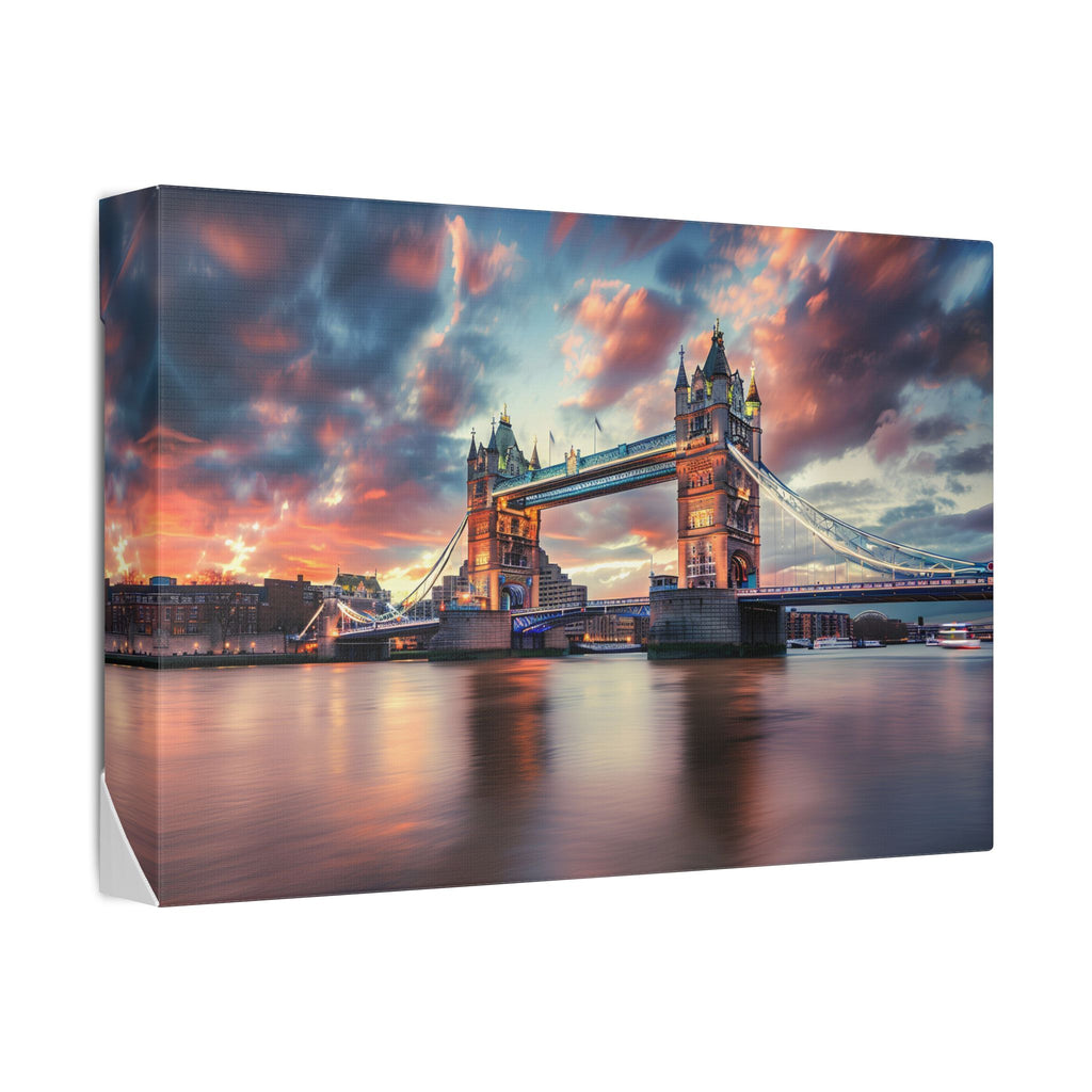 Tower Bridge Sunset Canvas