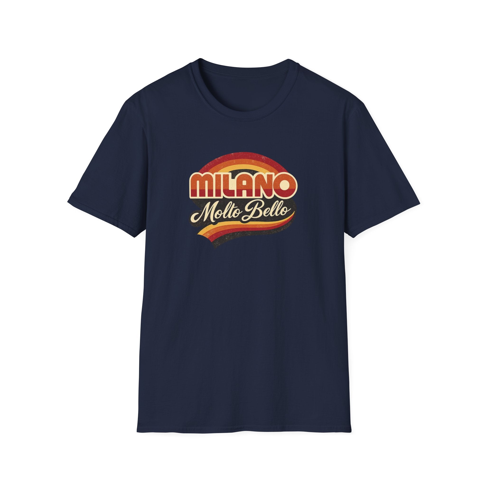 Milano Molto Bello Retro T-Shirt — Vintage Italian Graphic Tee