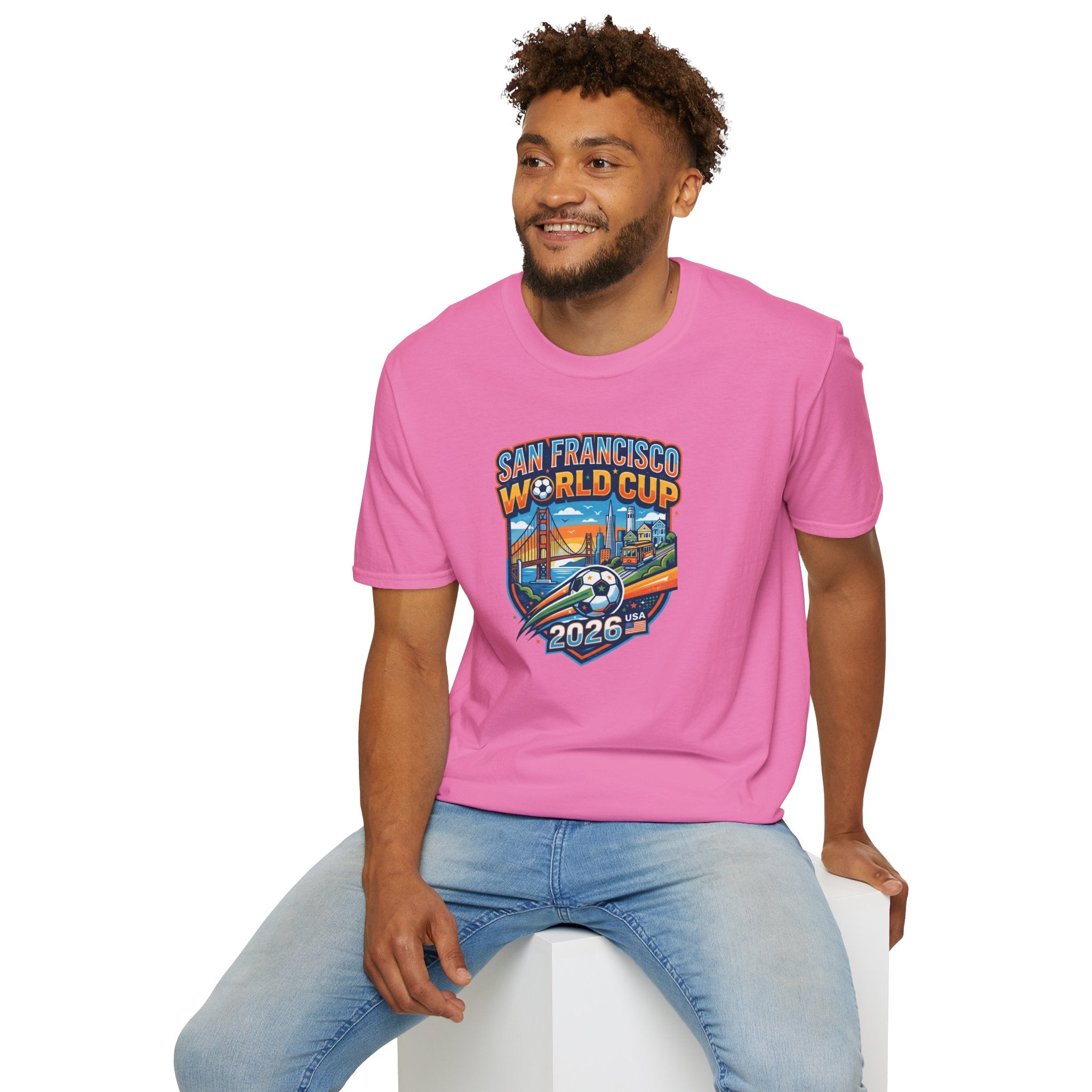 San Francisco World Cup 2026 T-Shirt — Vintage City Soccer Crest