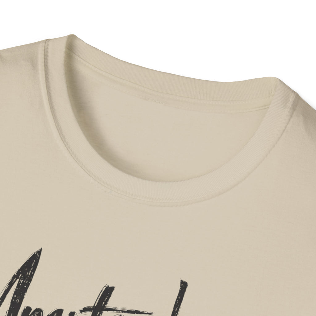 Amsterdam Art Museum T-Shirt — "Amsterdam" Script Graphic with "art museum — it’s a real draw"