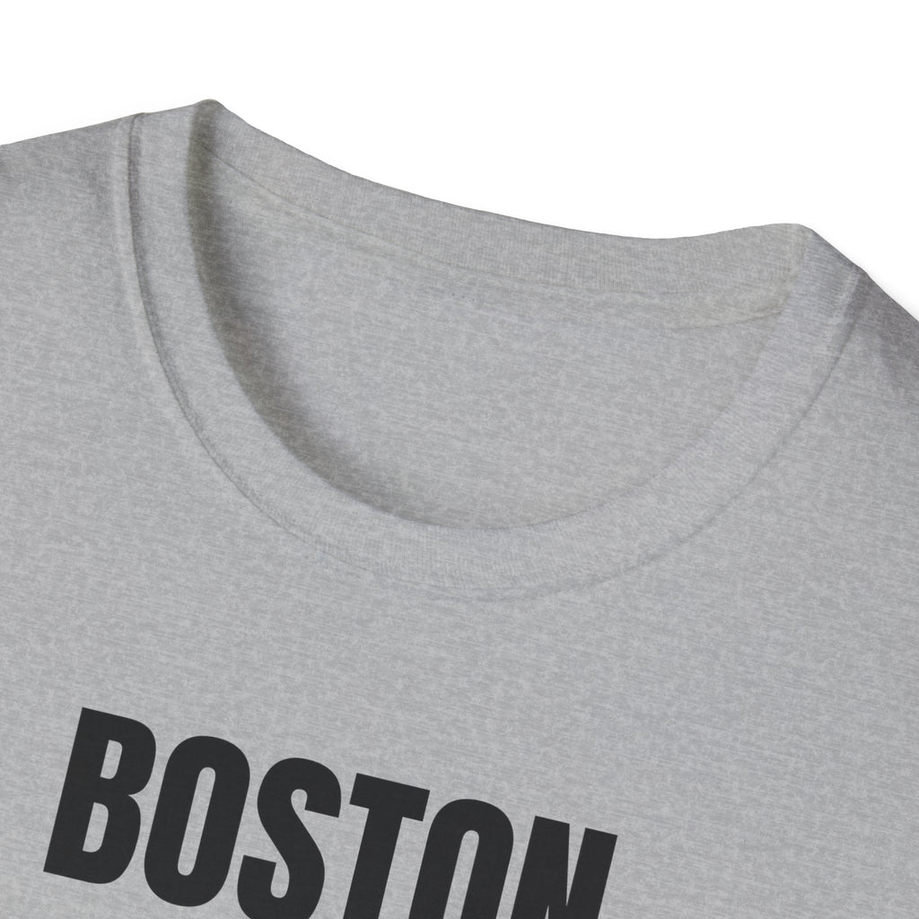 Boston Retro Stripes T-Shirt | Vintage City Graphic