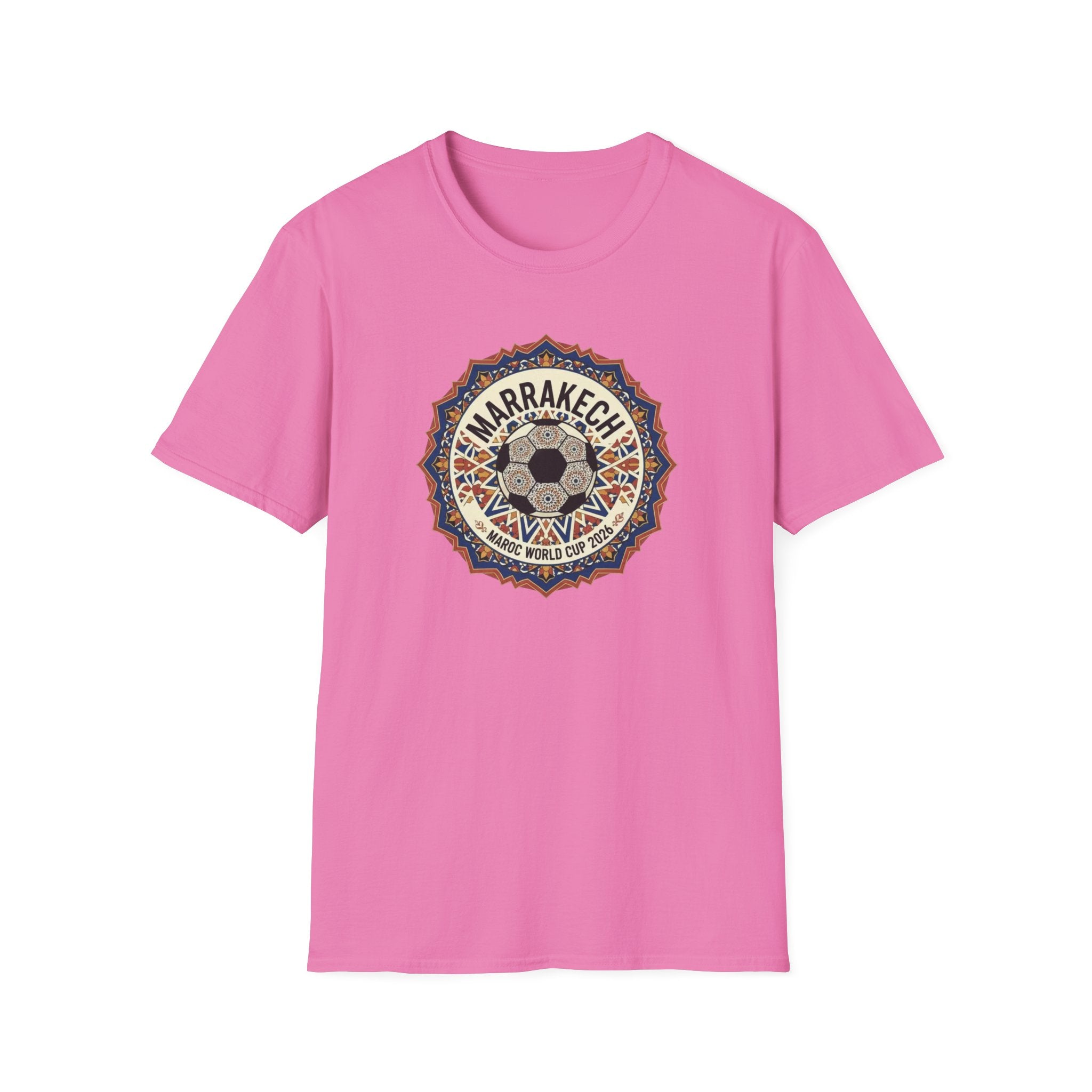 Marrakech Mosaic T-Shirt — Vintage Moroccan Mandala Travel Tee
