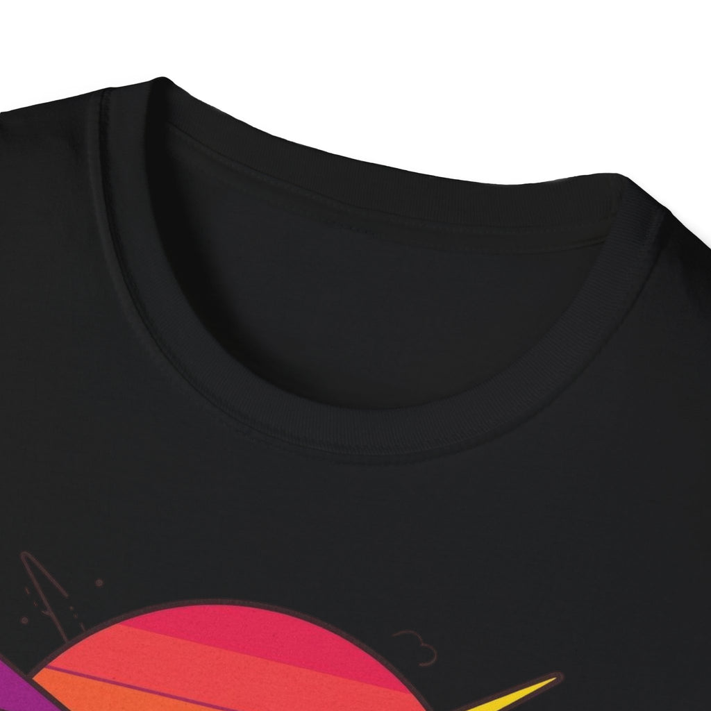 Seattle Retro Sunset T-Shirt — Vintage 80s City Graphic Tee
