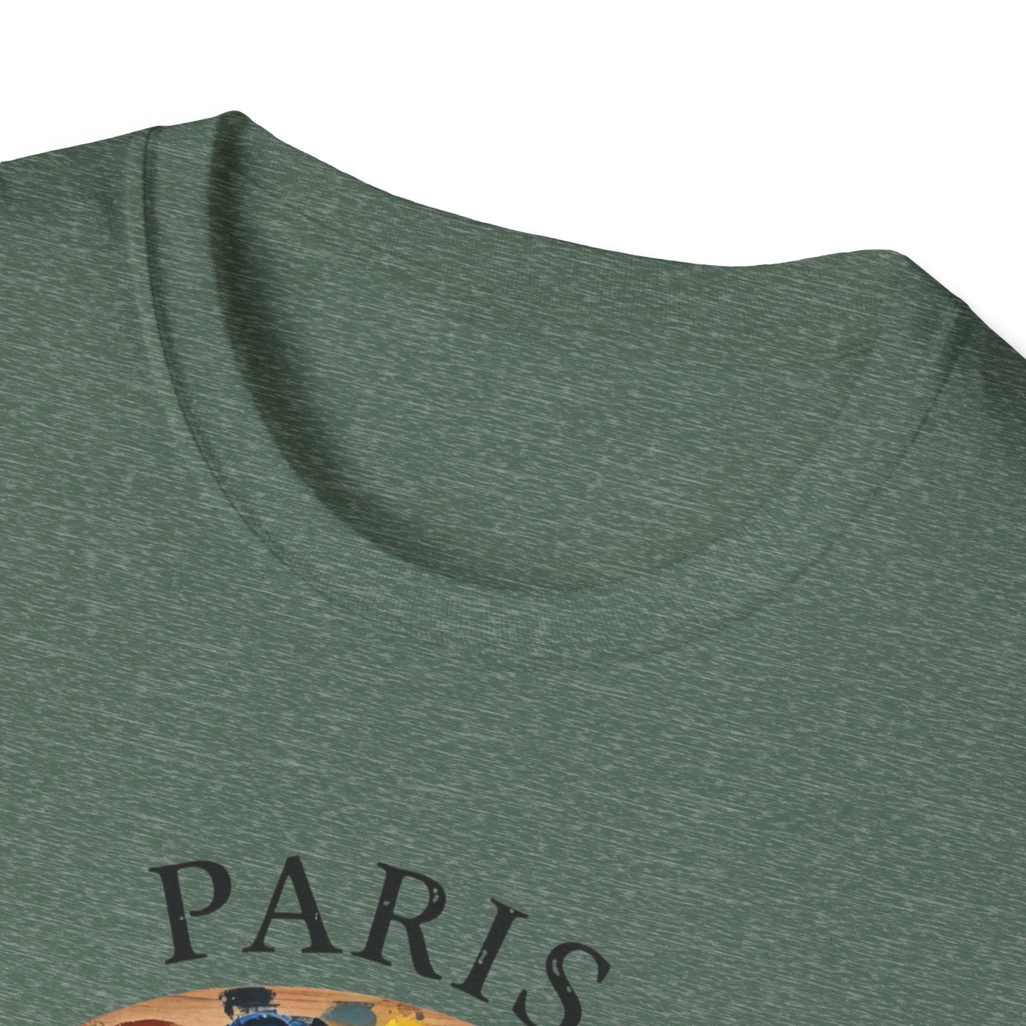 Paris Artist Palette T-Shirt — "Every one of these is a new idea" Artistic Tee