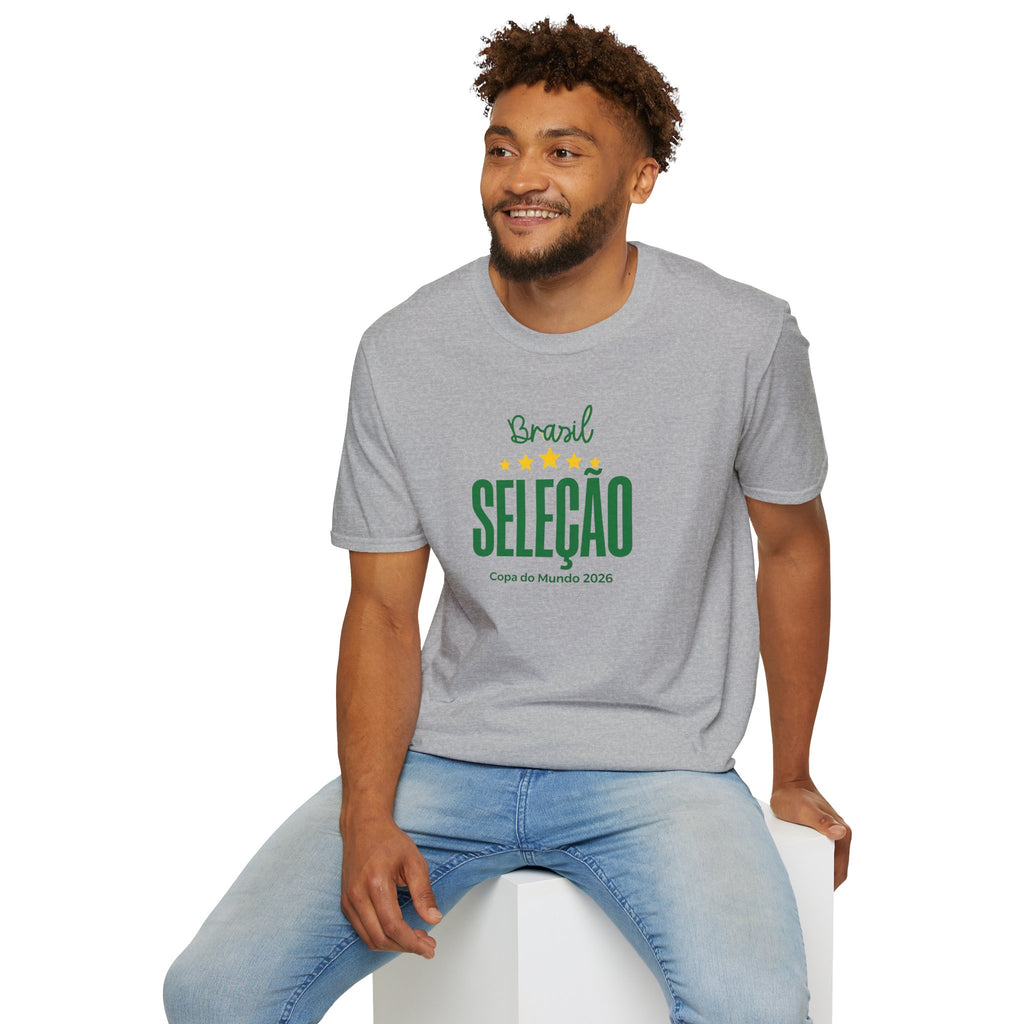Selecao Brazil Soccer T-Shirt – Copa do Mundo 2022 Fan Tee
