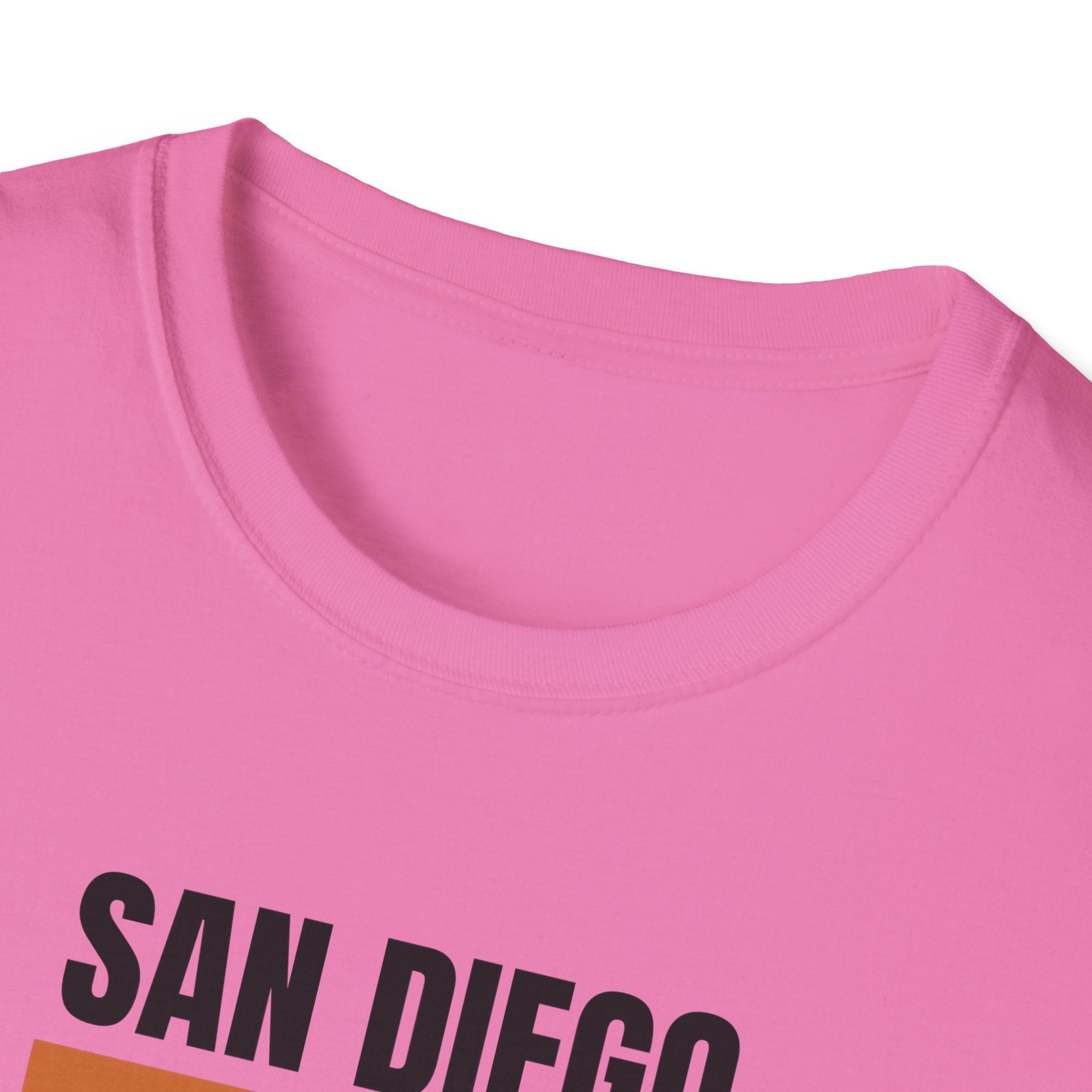 San Diego Retro Stripes T-Shirt | Vintage City Graphic