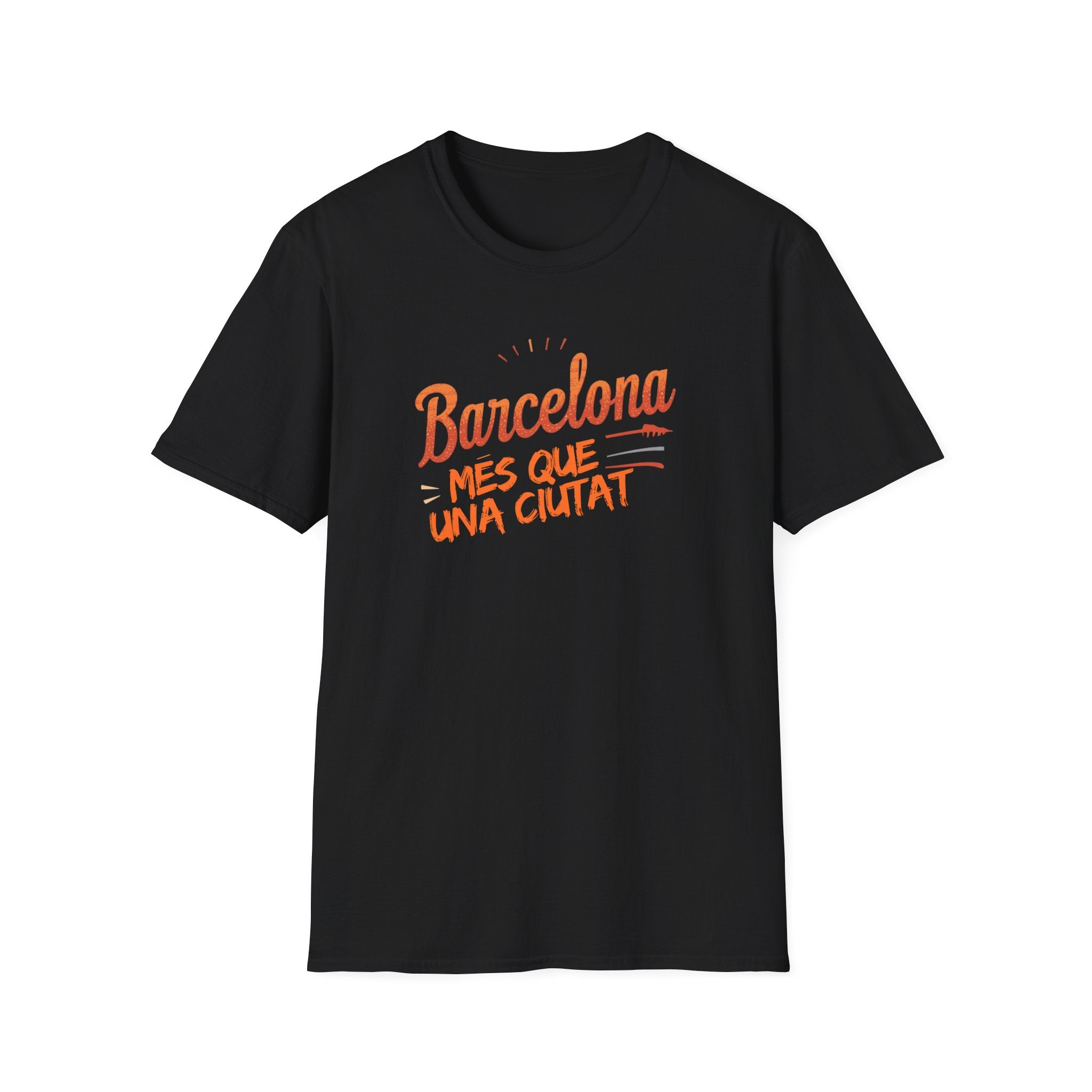 Barcelona Mes Que Una Ciutat T-Shirt | Catalonia Spanish City Tee