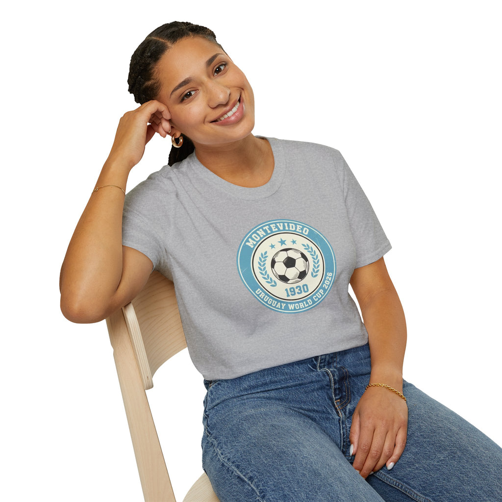 Montevideo 1930 Soccer Crest T-Shirt