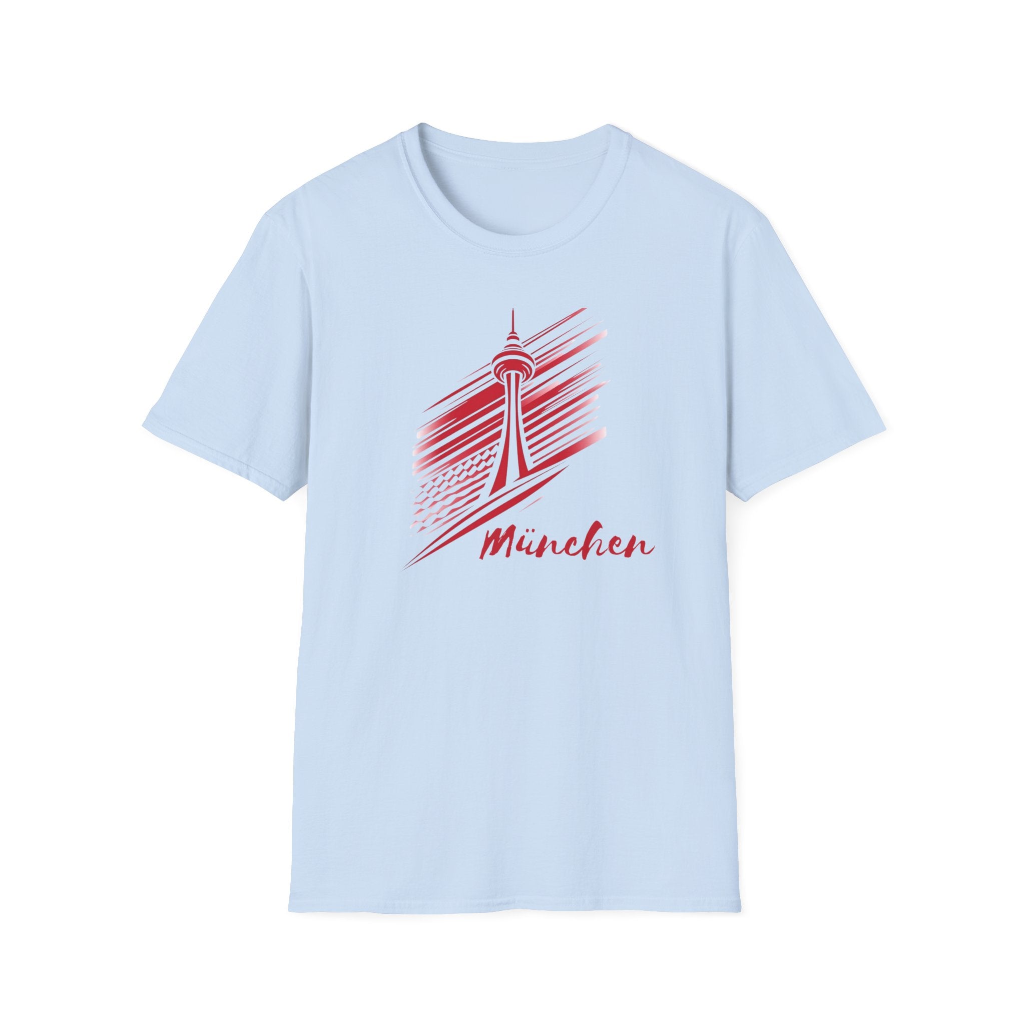 München Skyline Tee | TV Tower Sketch Graphic T-Shirt