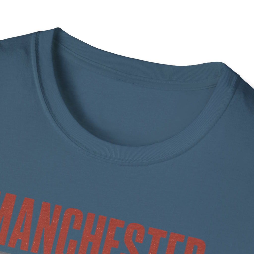 Manchester "Mad For It" Retro Stripe T-Shirt