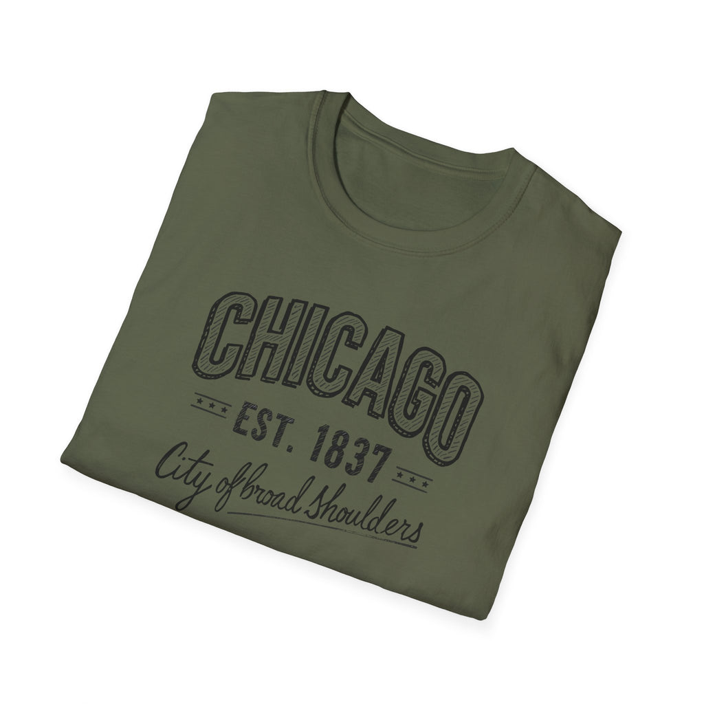 Chicago EST. 1837 Vintage City Tee