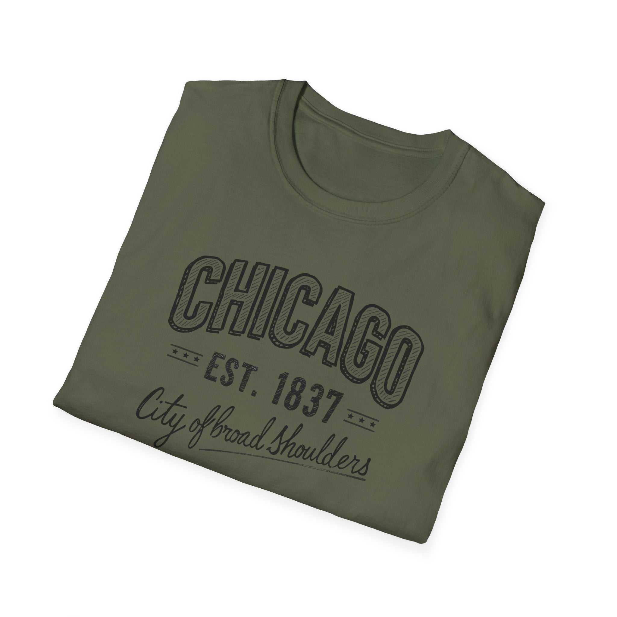 Chicago EST. 1837 Vintage City Tee