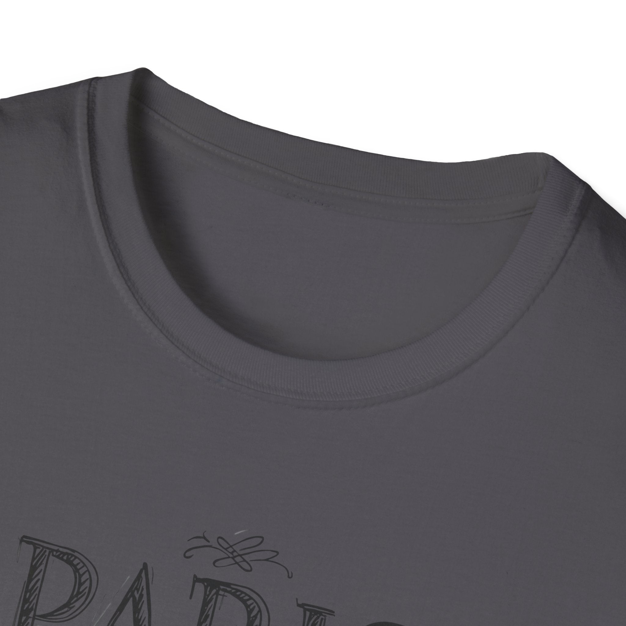 Paris Vintage Script T‑Shirt — "Dream in Every Direction"