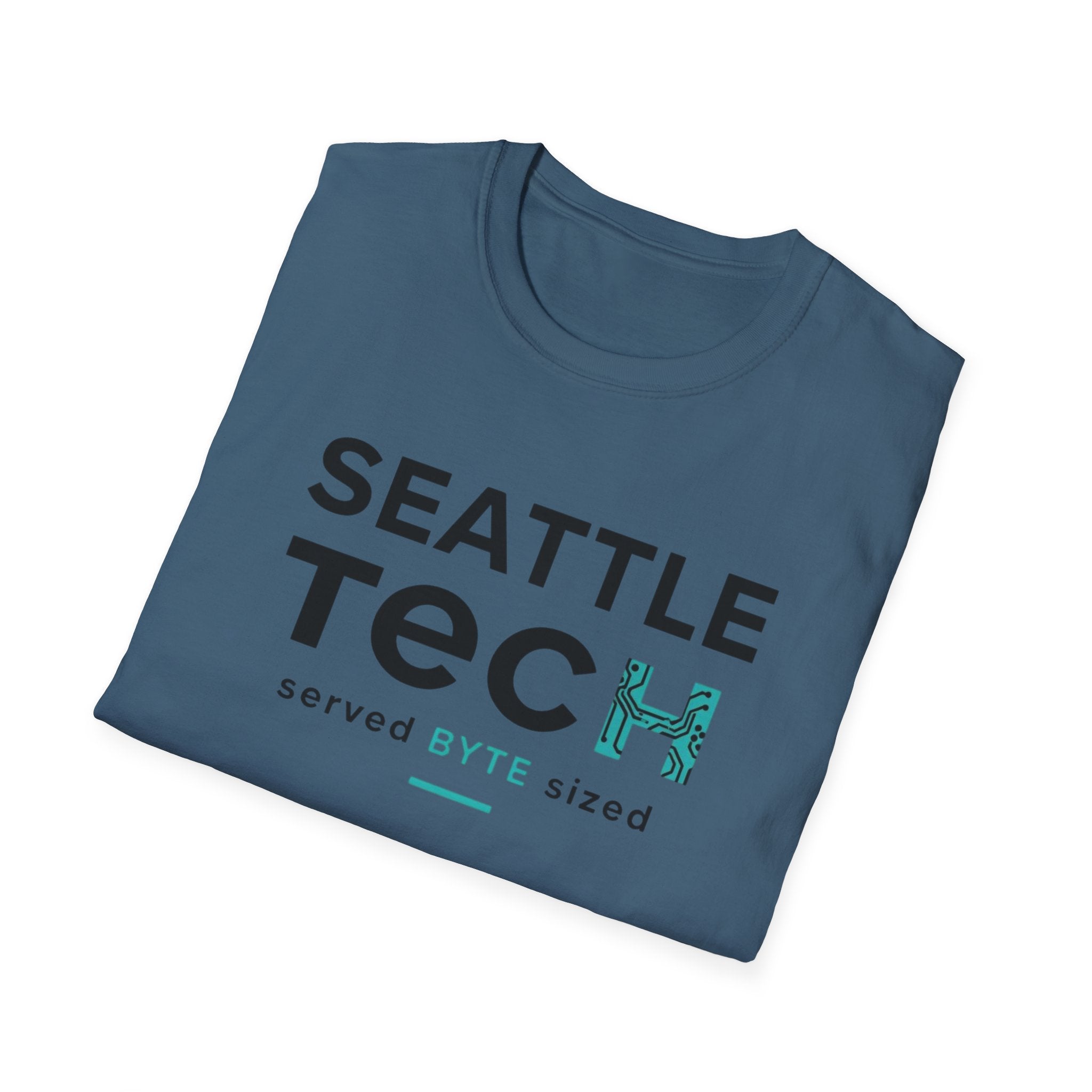 Seattle Tech T-Shirt — 'served BYTE sized' Techie Tee