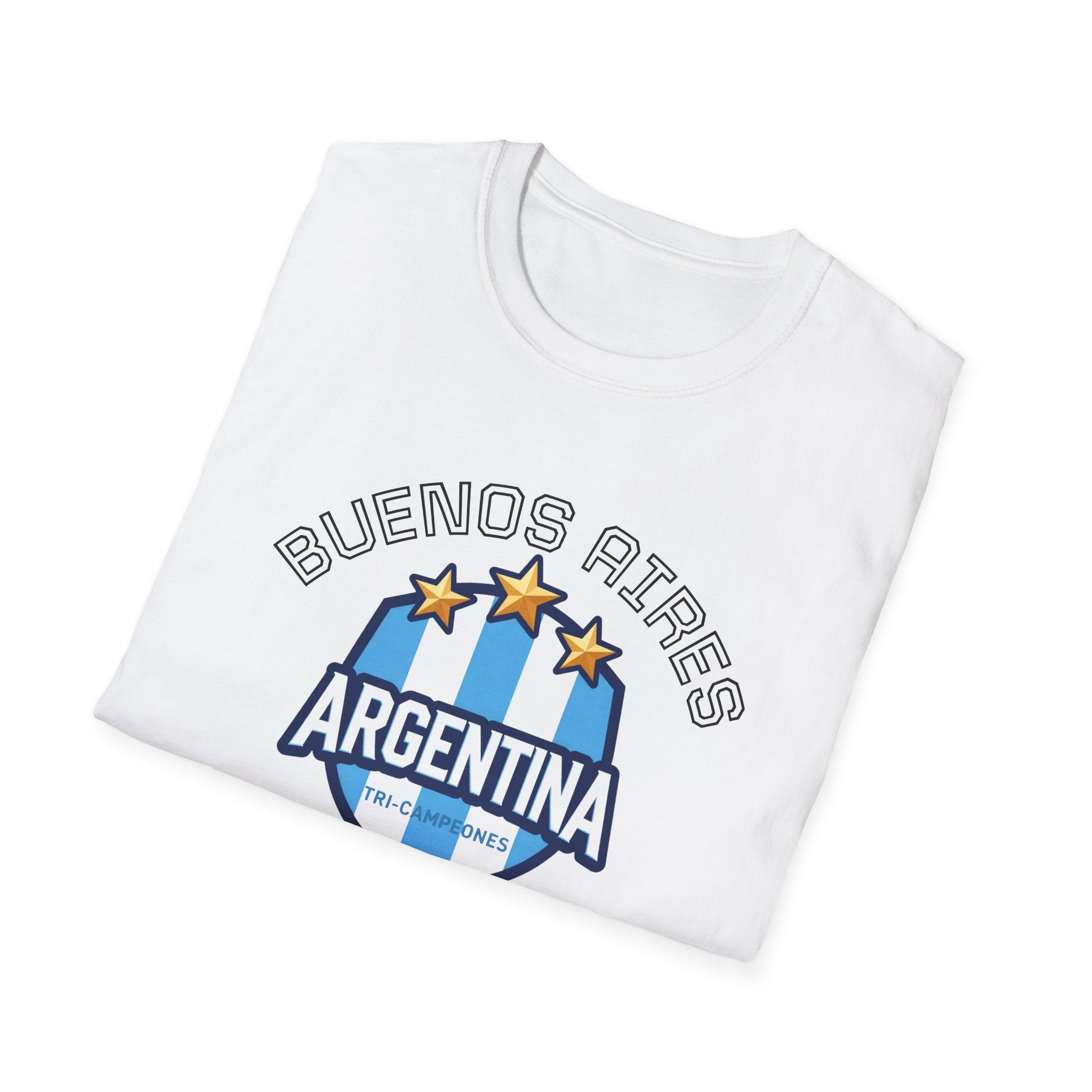 Argentina Buenos Aires Soccer Crest T-Shirt