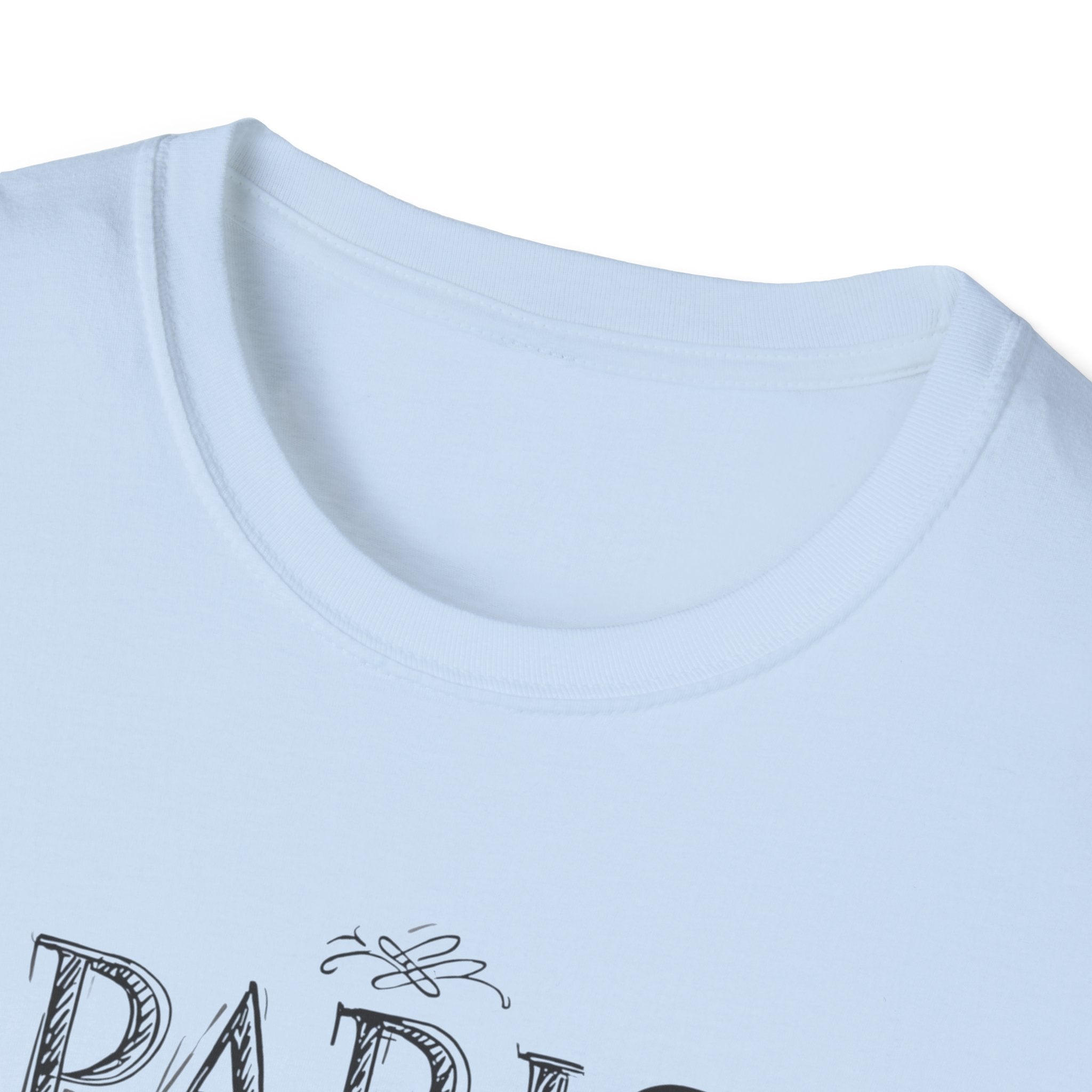 Paris Vintage Script T‑Shirt — "Dream in Every Direction"
