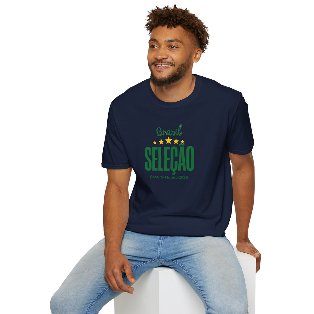 Selecao Brazil Soccer T-Shirt – Copa do Mundo 2022 Fan Tee