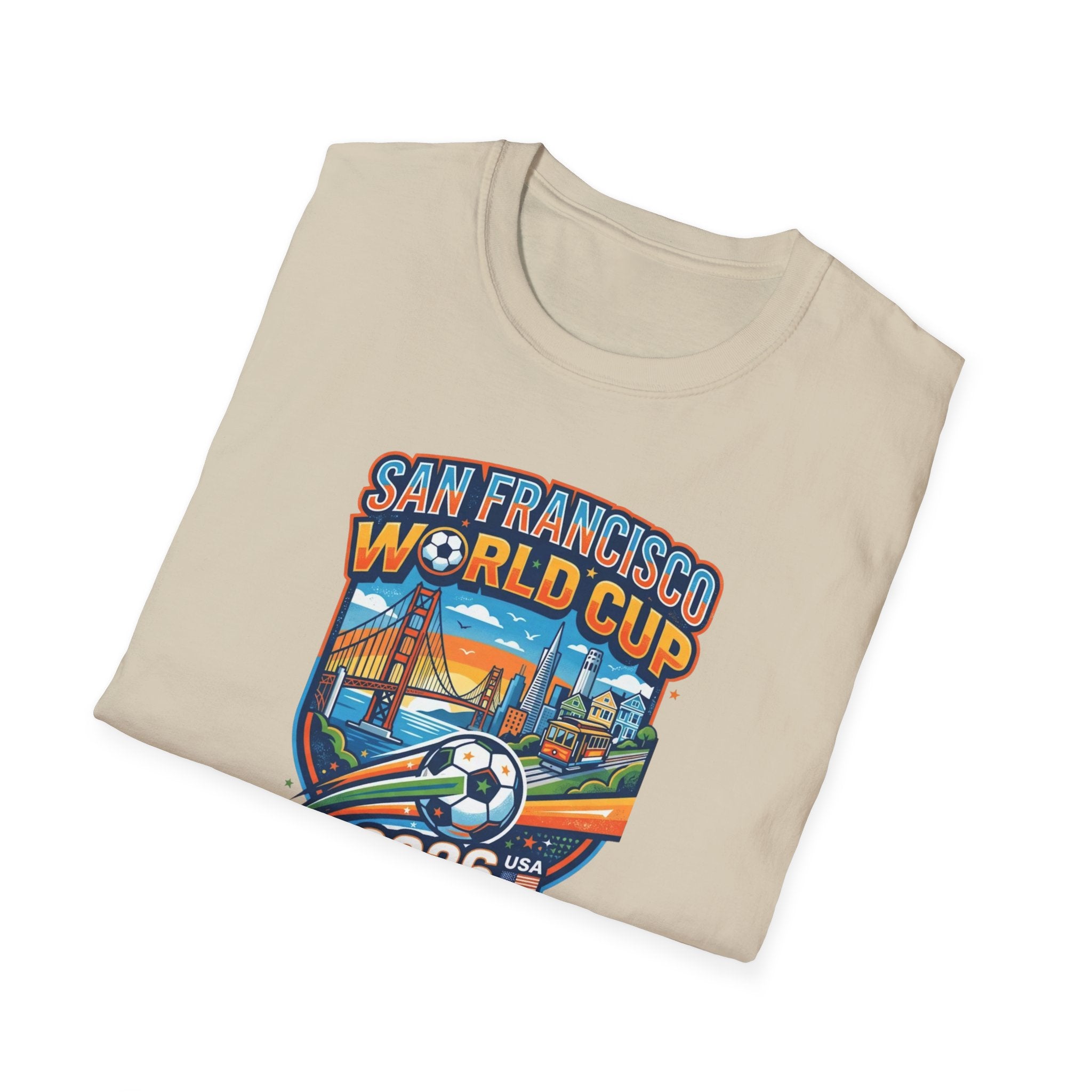 San Francisco World Cup 2026 T-Shirt — Vintage City Soccer Crest