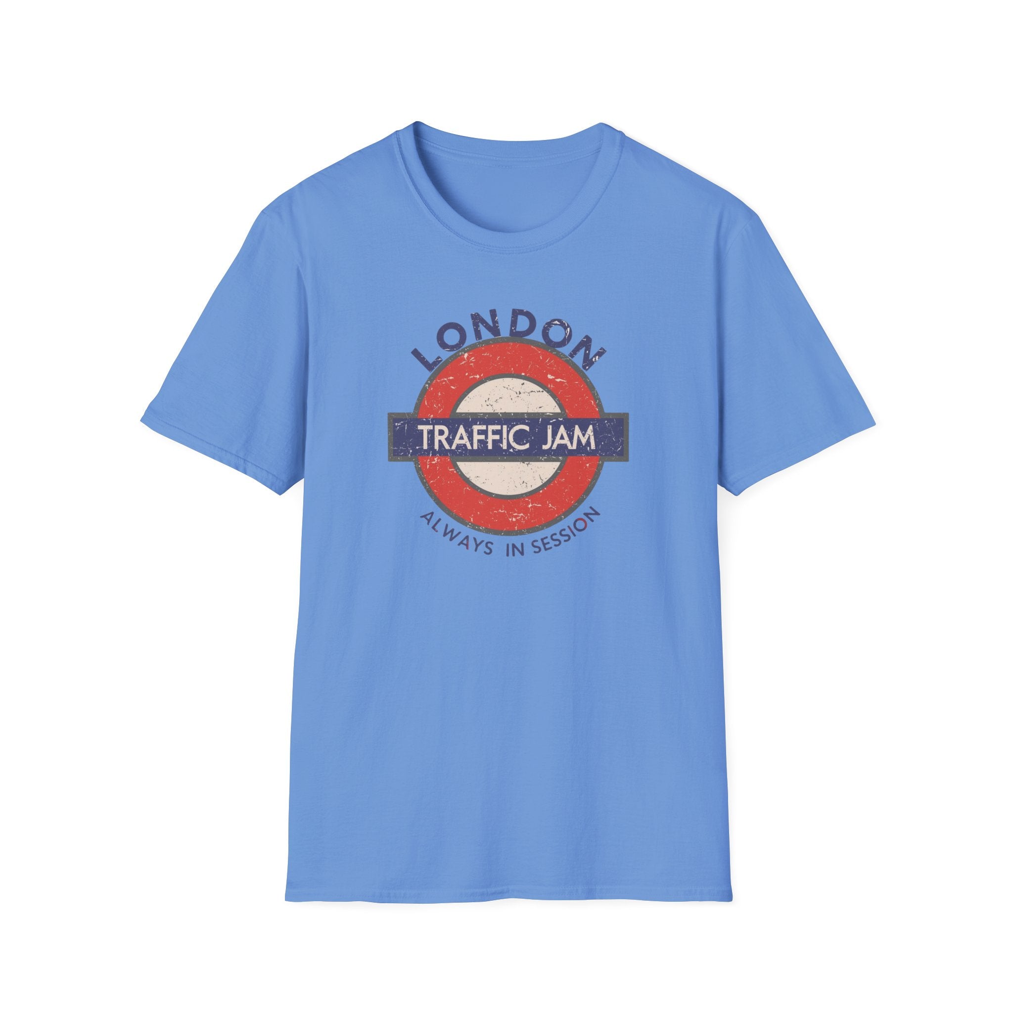 London Traffic Jam T-Shirt — Vintage Tube Roundel Graphic Tee