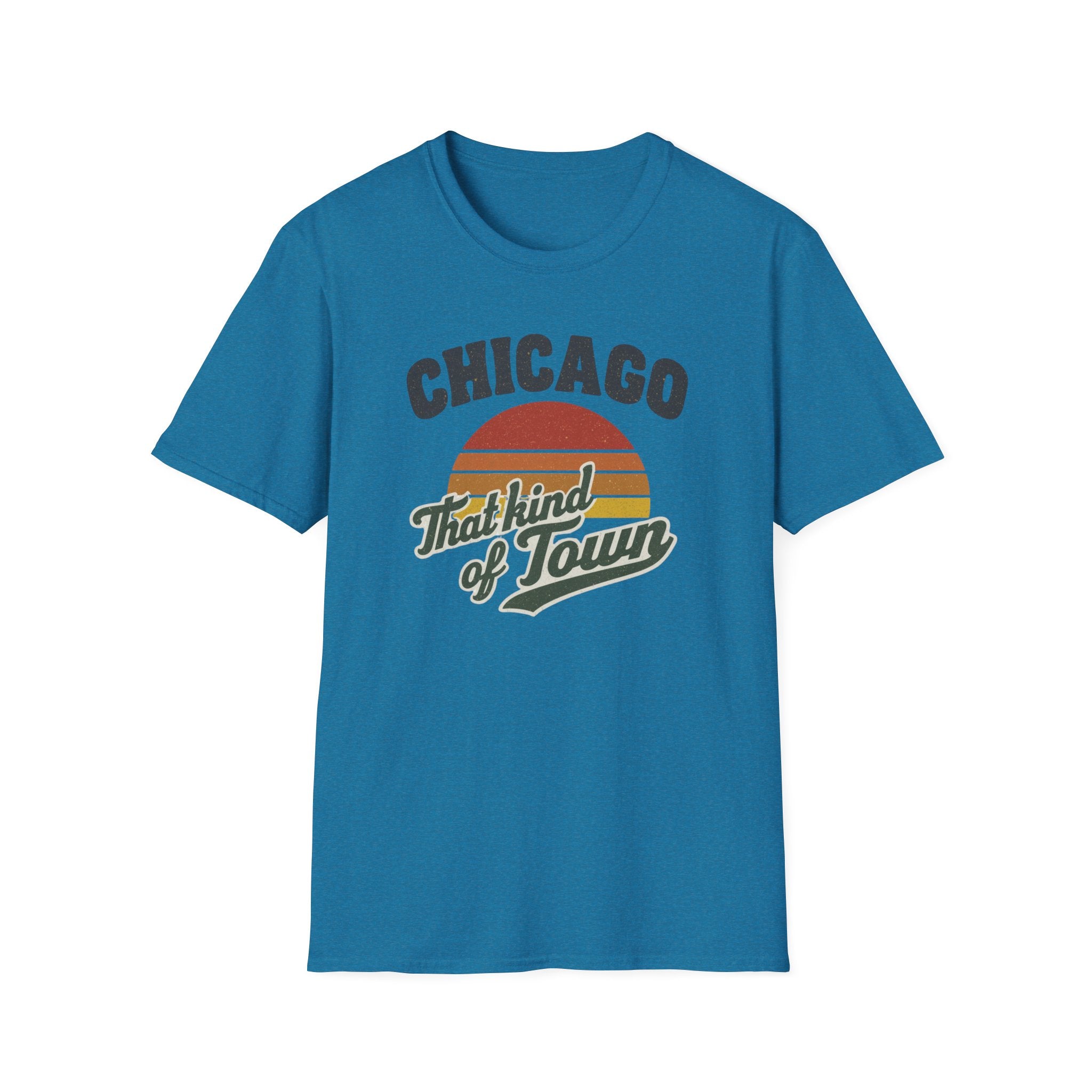 Chicago That Kind of Town T-Shirt — Retro Sunset City Tee